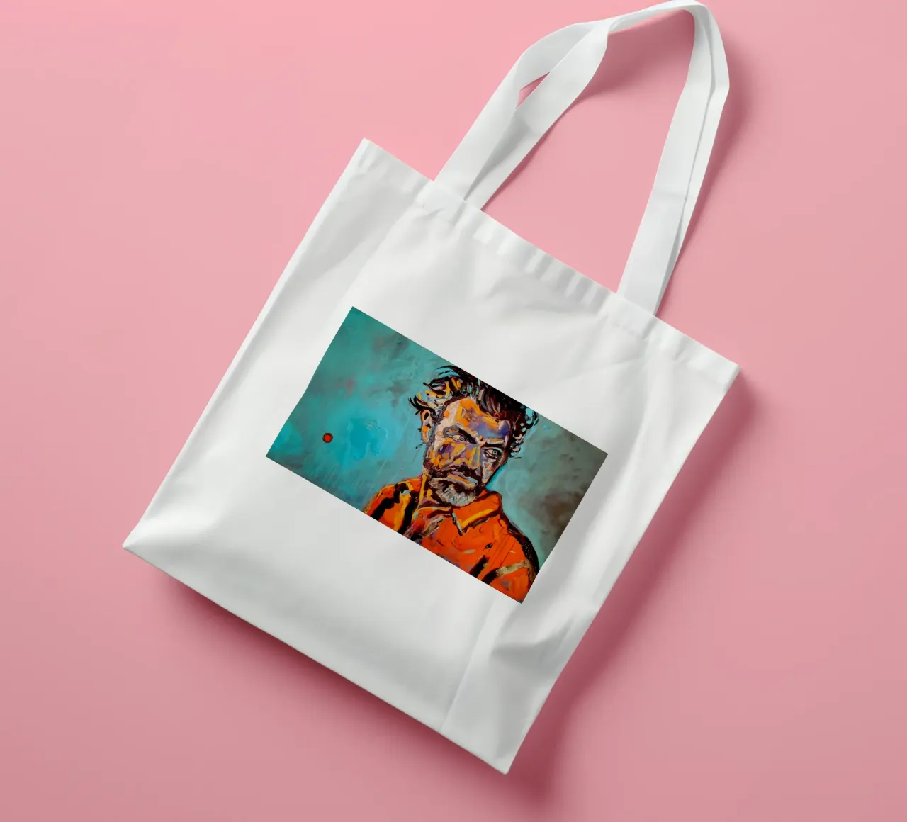 Heroe - Held borsa in juta da Happy 😃 Art 🎨 by Christine Schnoell