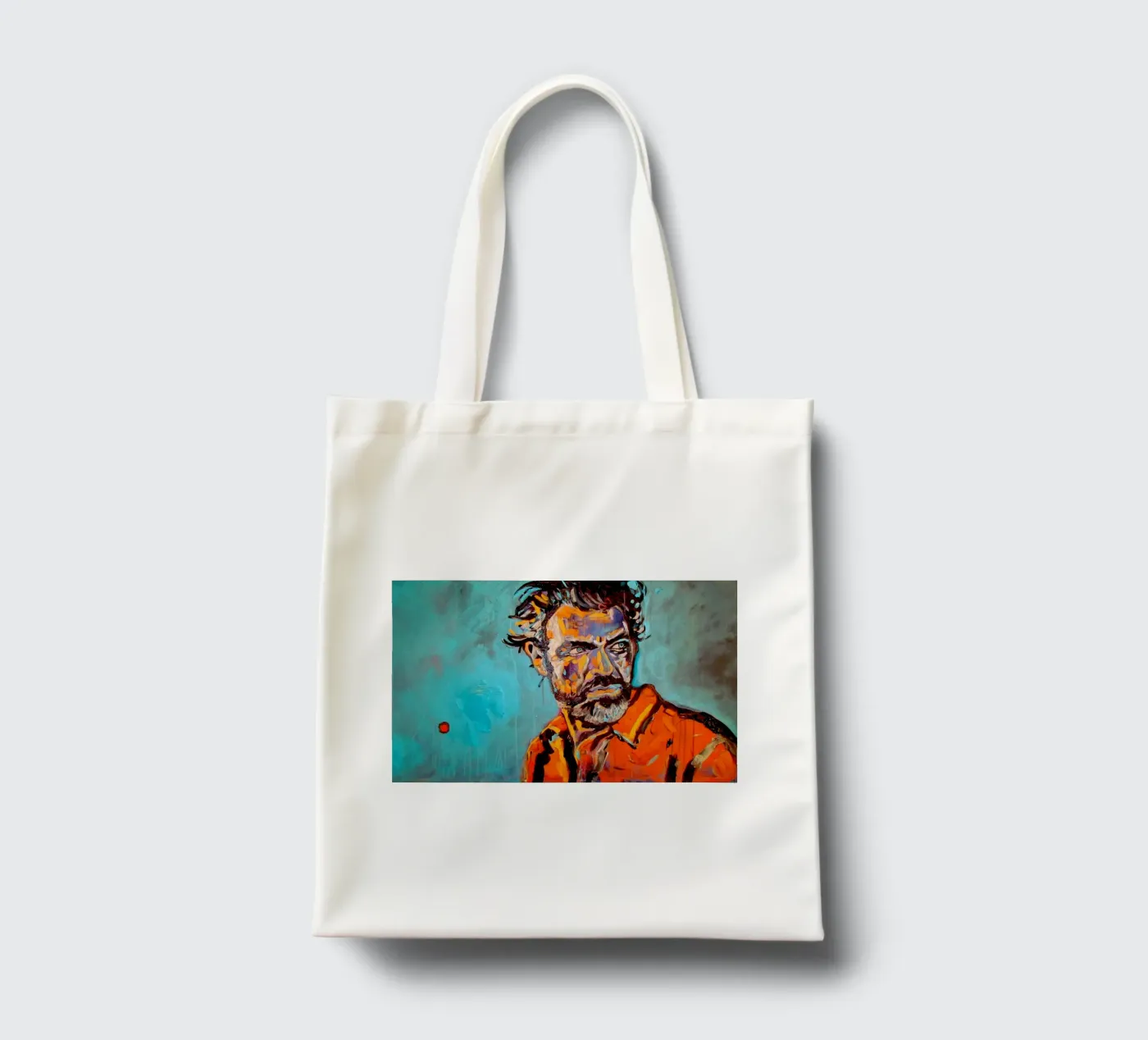Heroe - Held tote bag by Happy 😃 Art 🎨 by Christine Schnoell