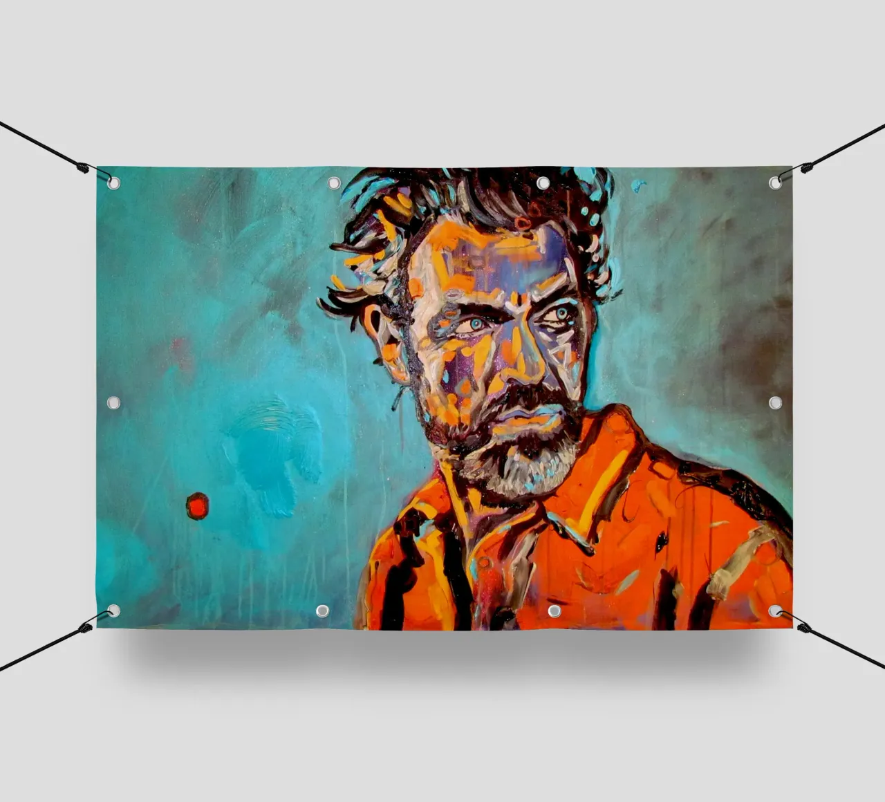 Heroe - Held telo in pvc da Happy 😃 Art 🎨 by Christine Schnoell