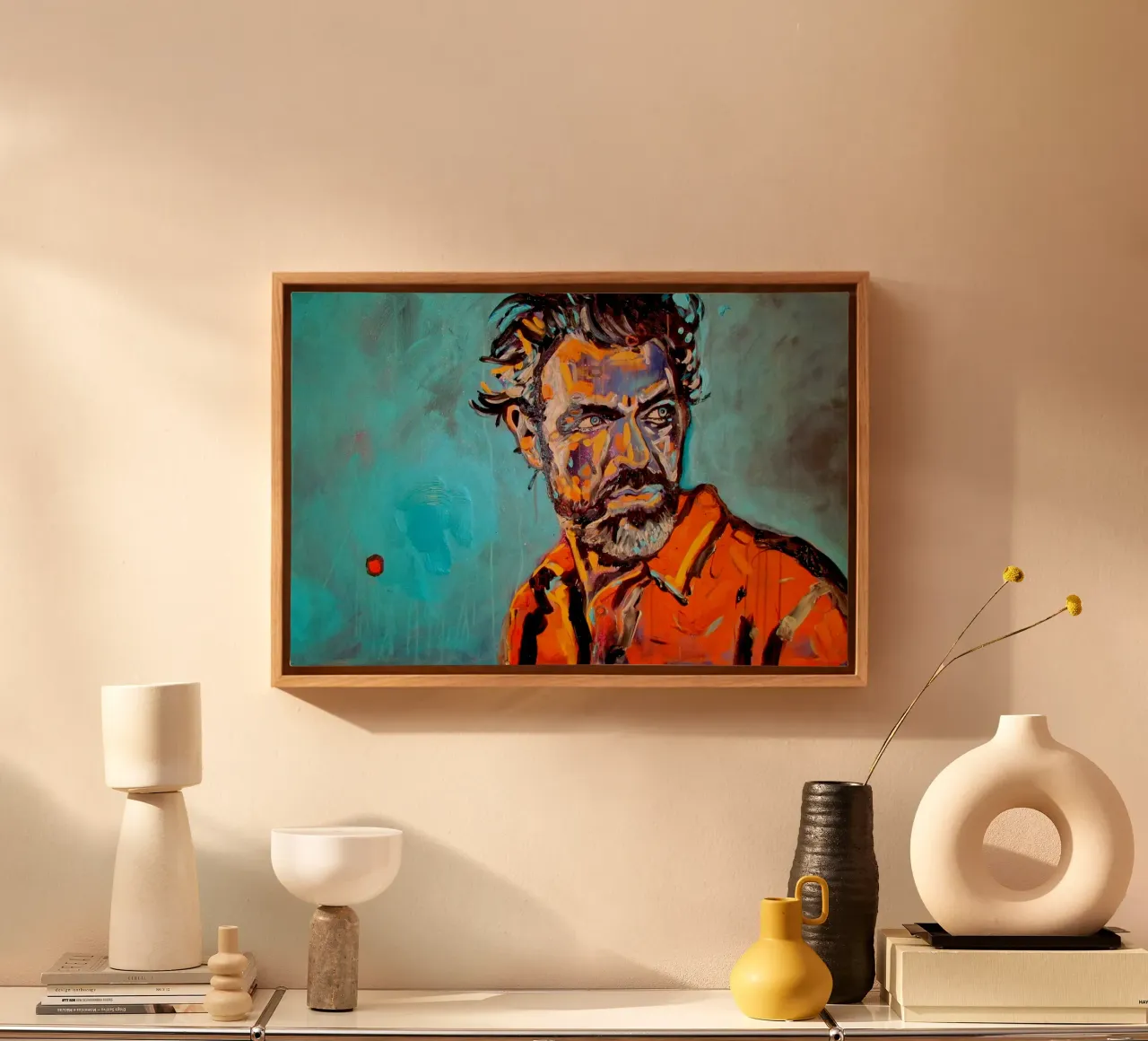 Heroe - Held tela da Happy 😃 Art 🎨 by Christine Schnoell