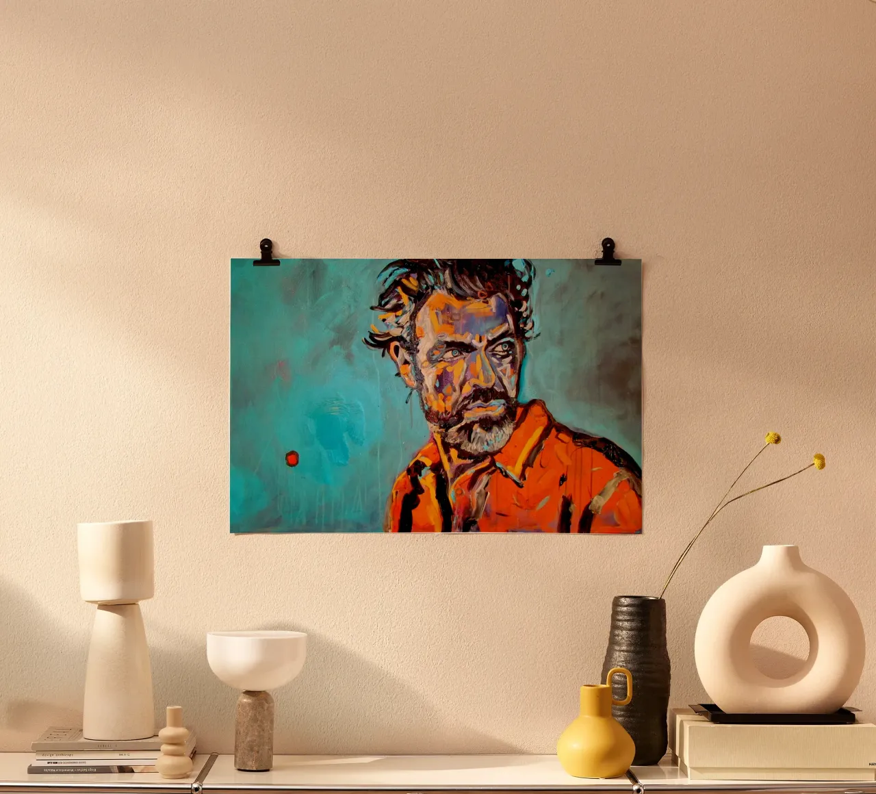 Heroe - Held poster da Happy 😃 Art 🎨 by Christine Schnoell