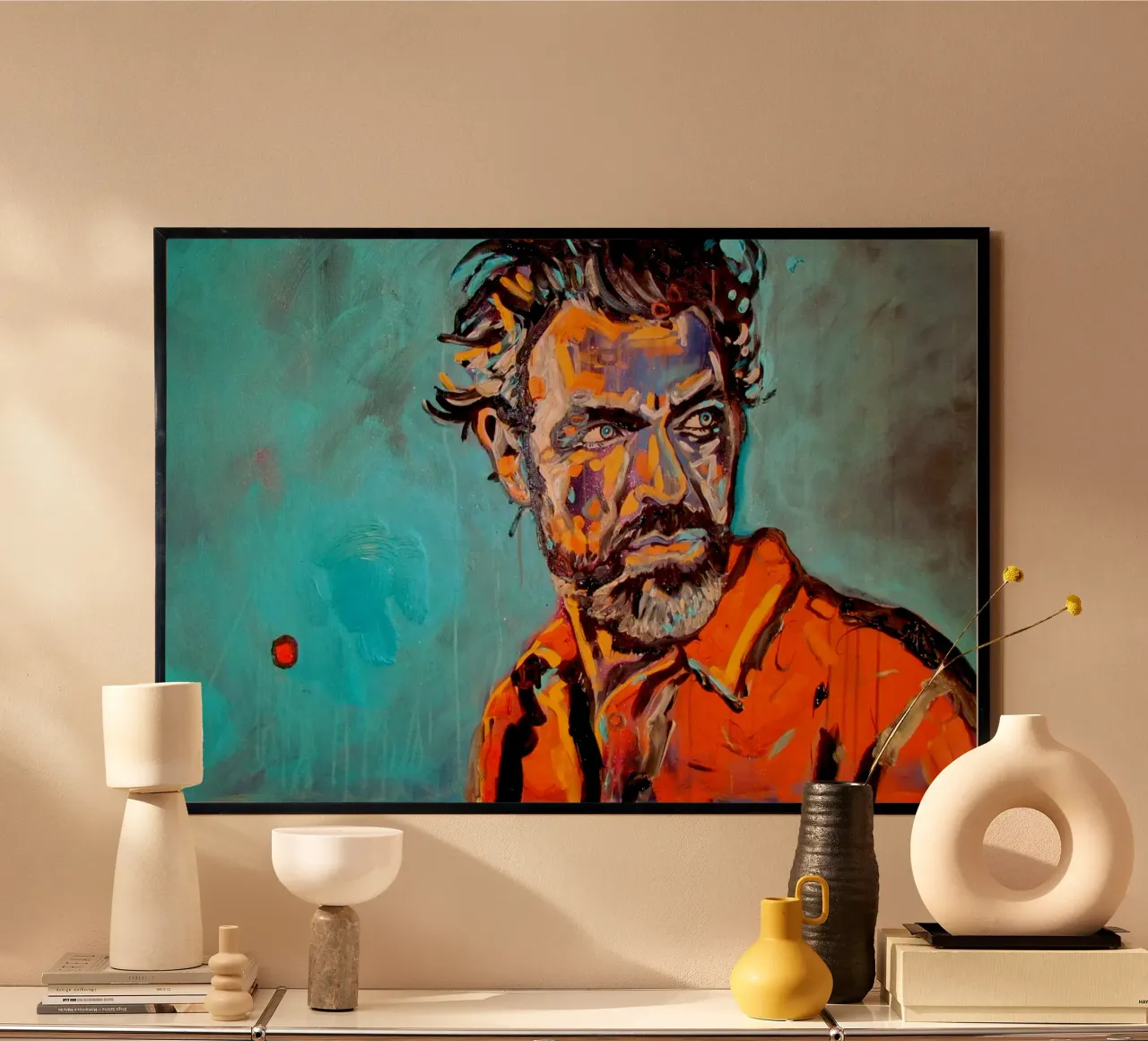 Heroe - Held poster da Happy 😃 Art 🎨 by Christine Schnoell