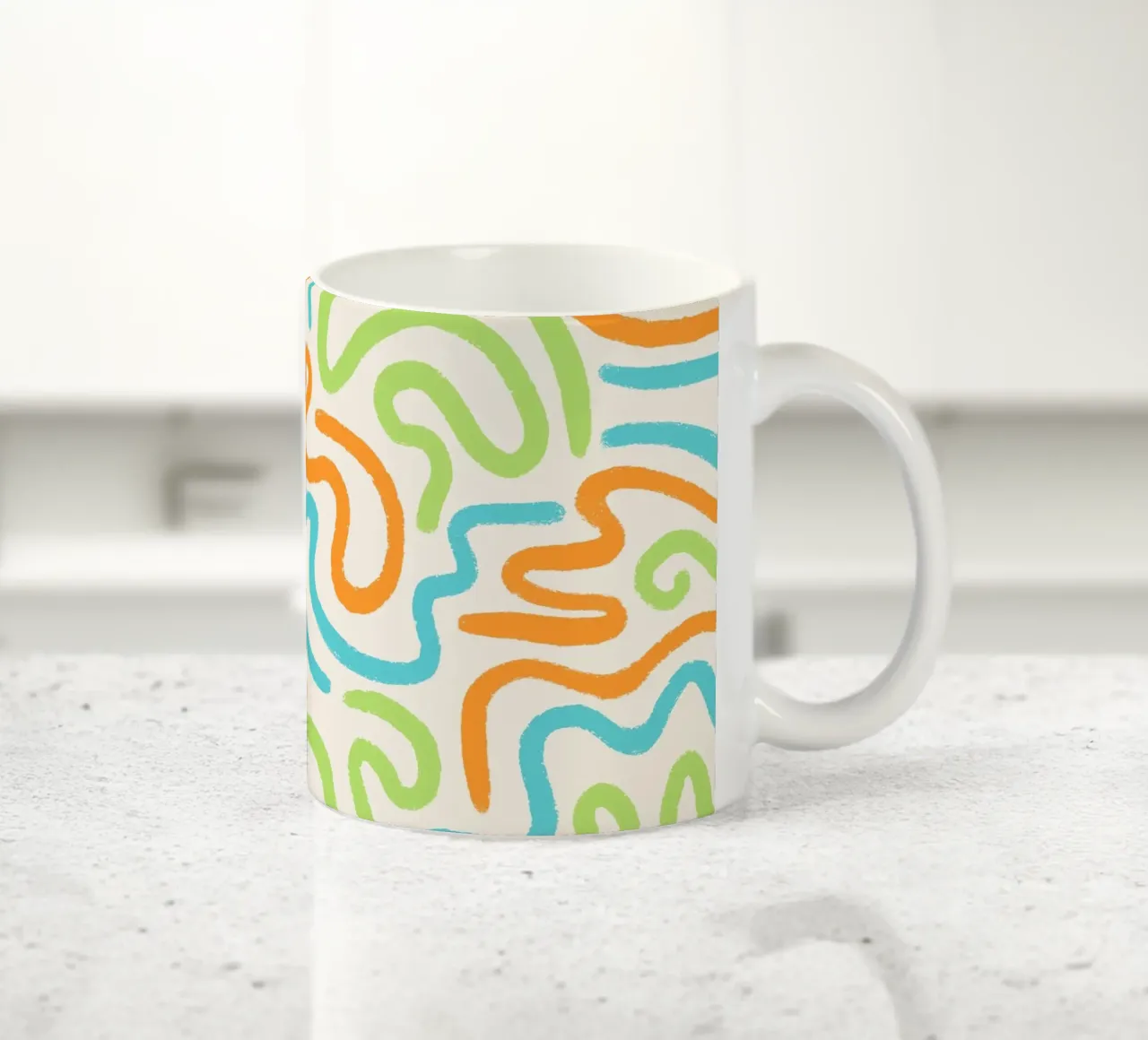 In flusso tazza in ceramica da nicigabrieldesigns