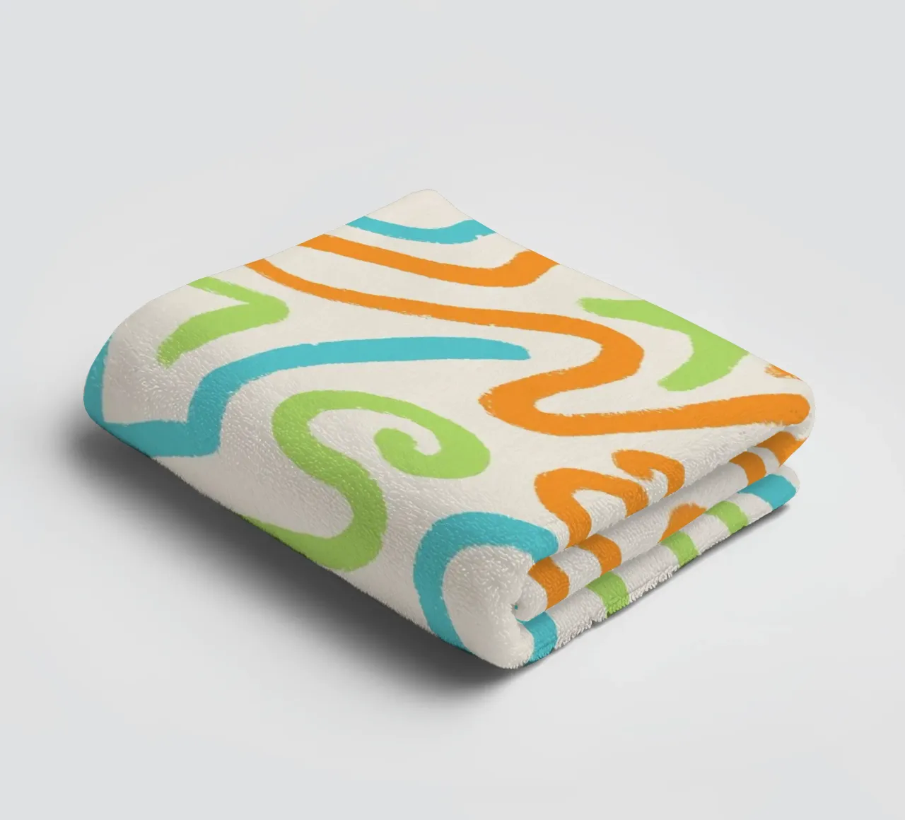In flusso asciugamano da bagno da nicigabrieldesigns
