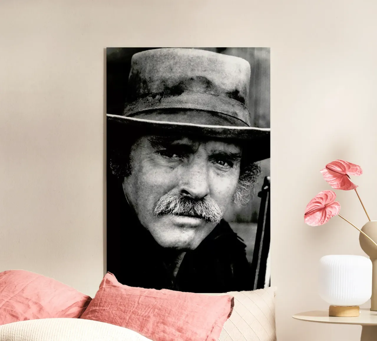 Actor Burt Lancaster, 1972 plexiglass da Gallery Print and Art Limited