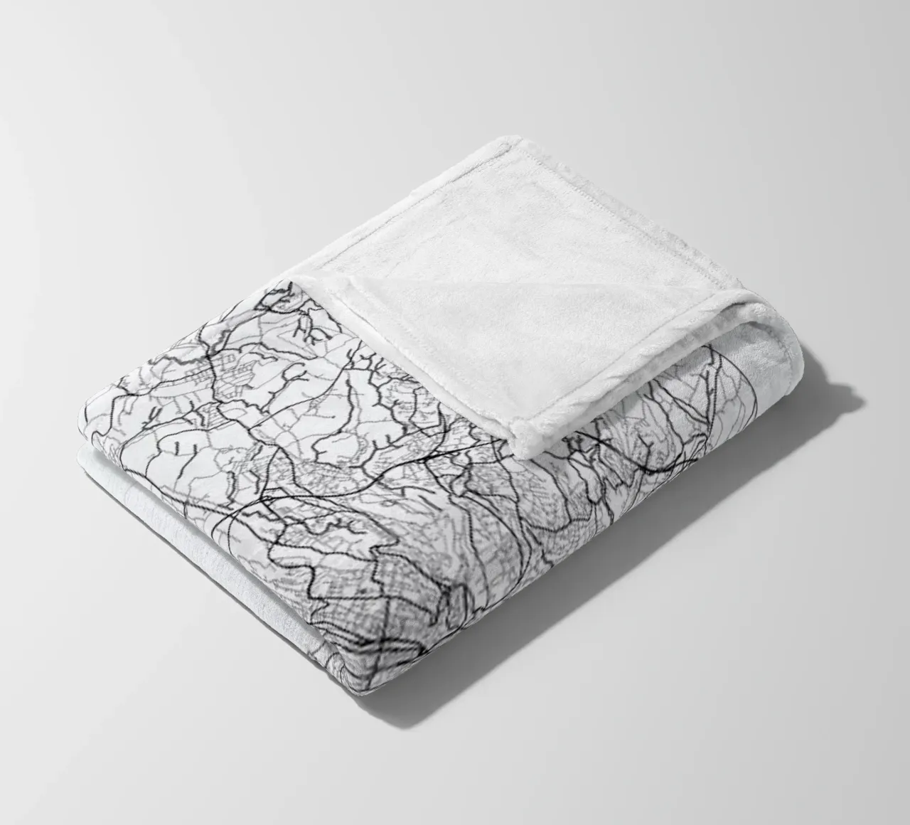 Lausanne Minimal coperta in pile da Hubert Roguski