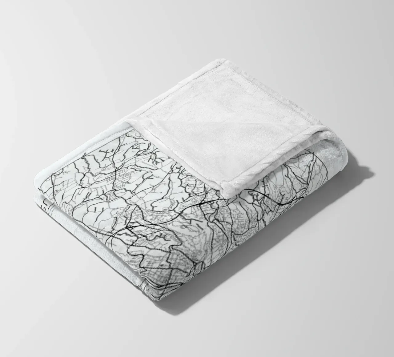 Lausanne Minimal coperta in pile da Hubert Roguski