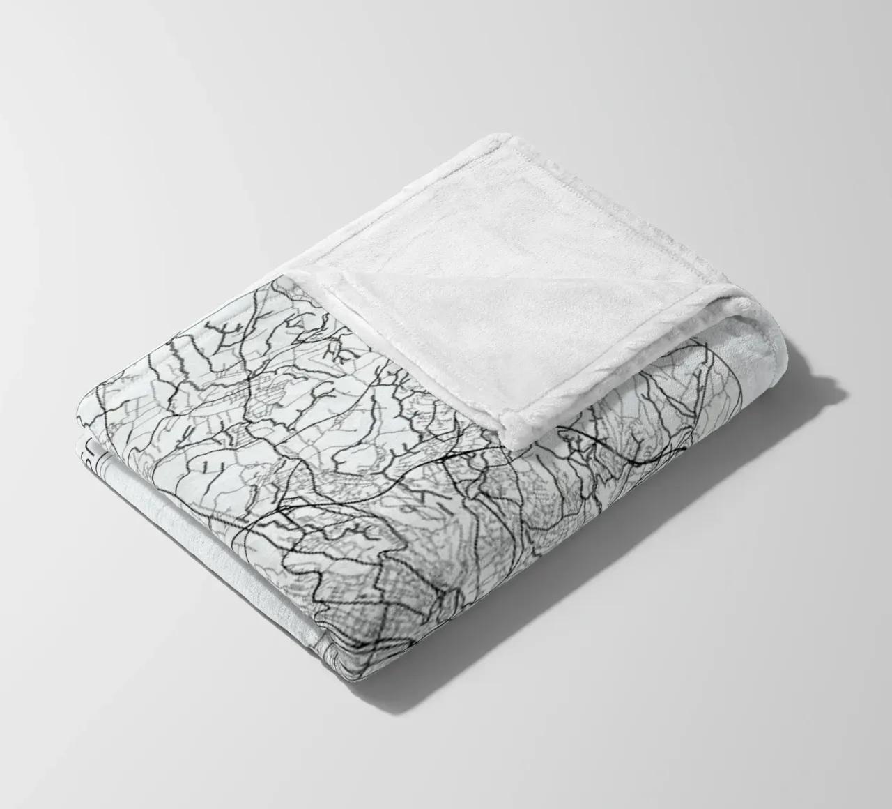 Lausanne Minimal coperta in pile da Hubert Roguski
