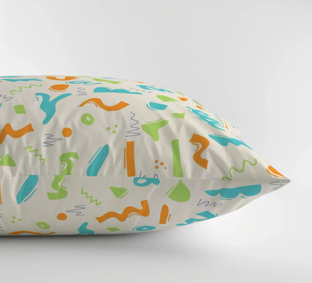 Loop and Motion decorative cushion by nicigabrieldesigns