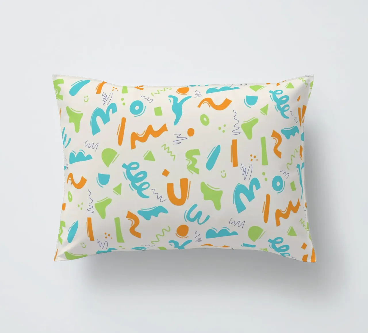 Loop and Motion decorative cushion by nicigabrieldesigns