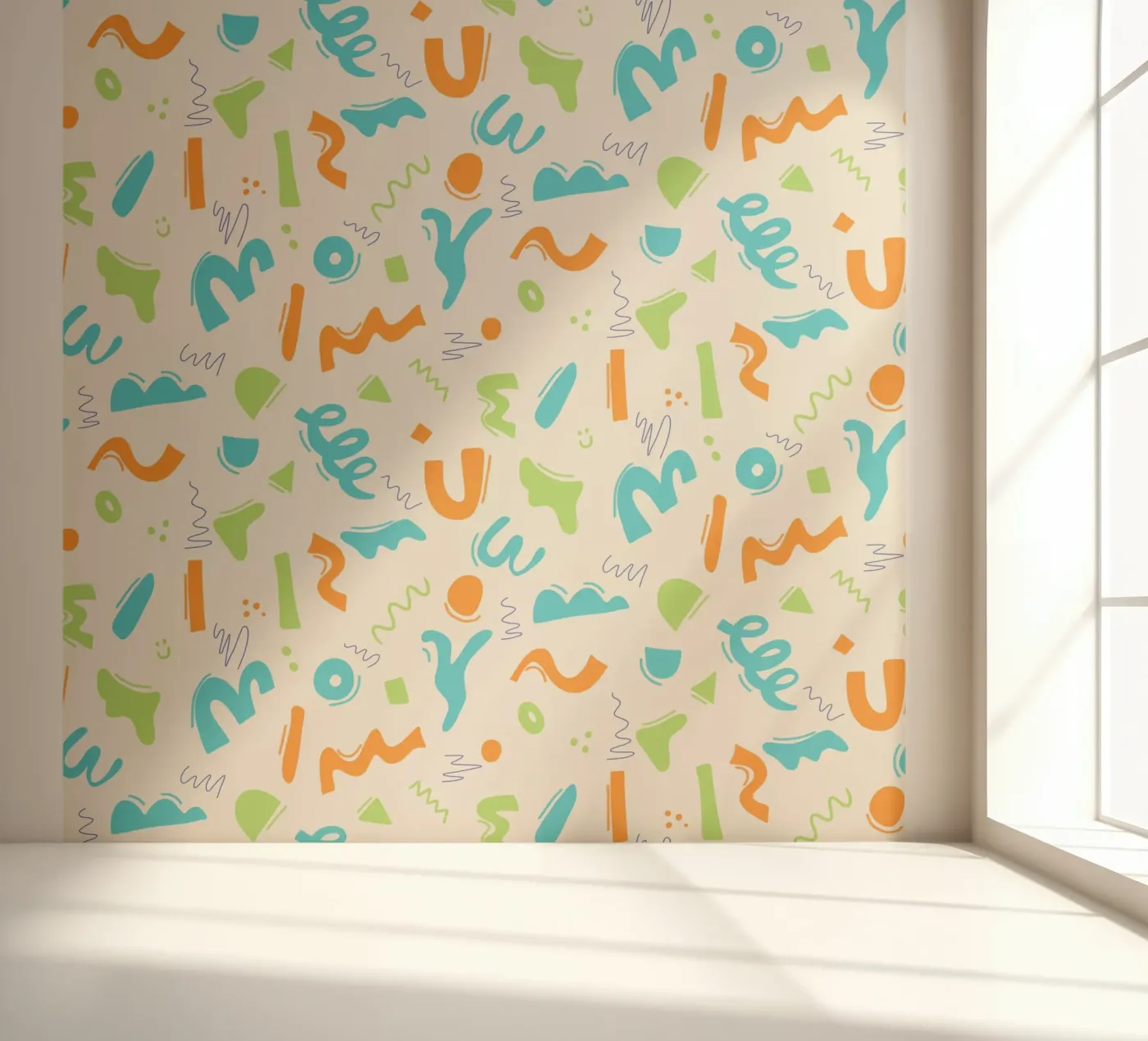 Lus en beweging fotobehang van nicigabrieldesigns