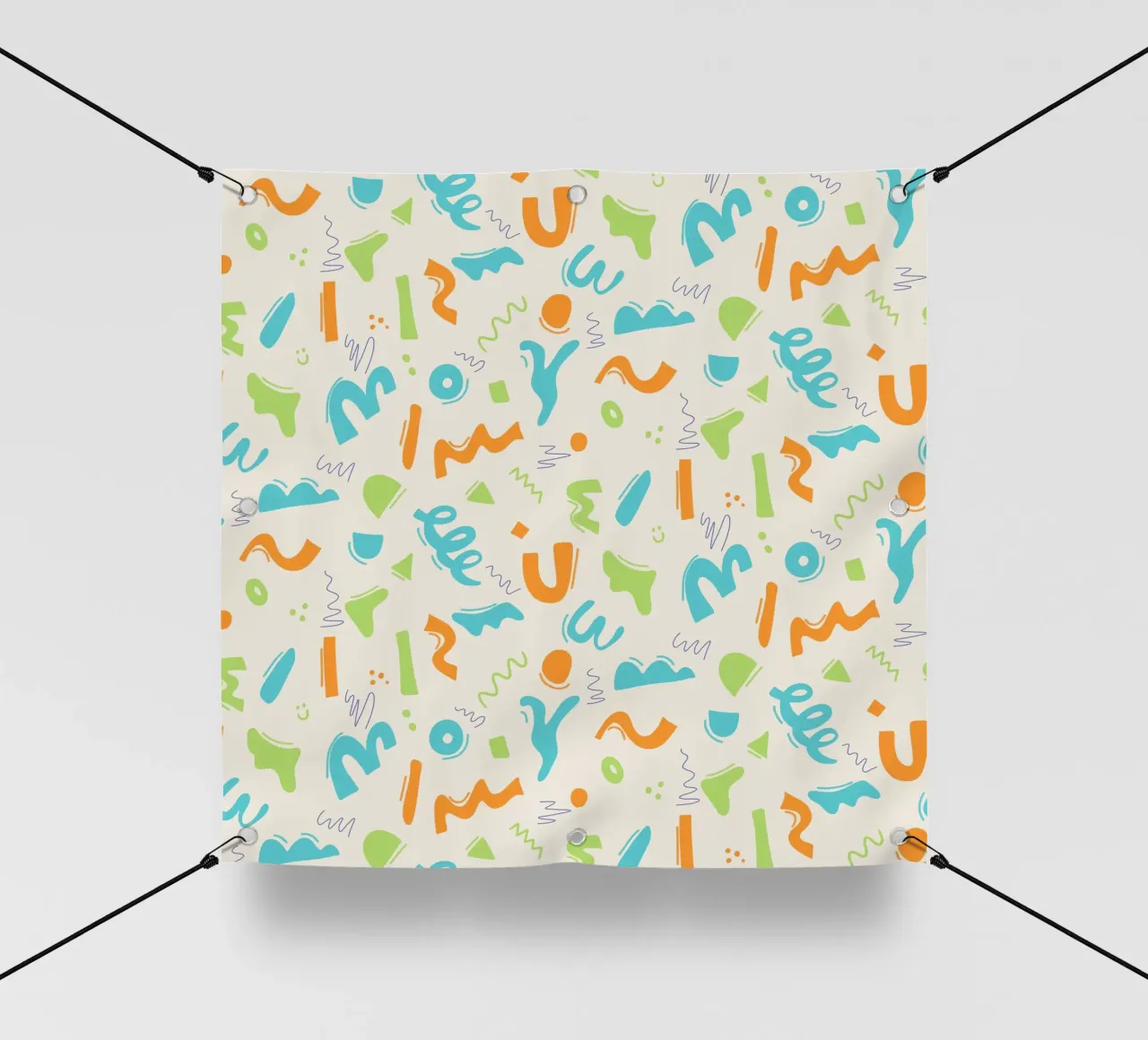 Loop e movimento telo in pvc da nicigabrieldesigns