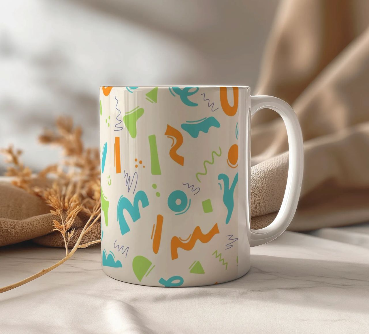 Loop e movimento tazza in ceramica da nicigabrieldesigns