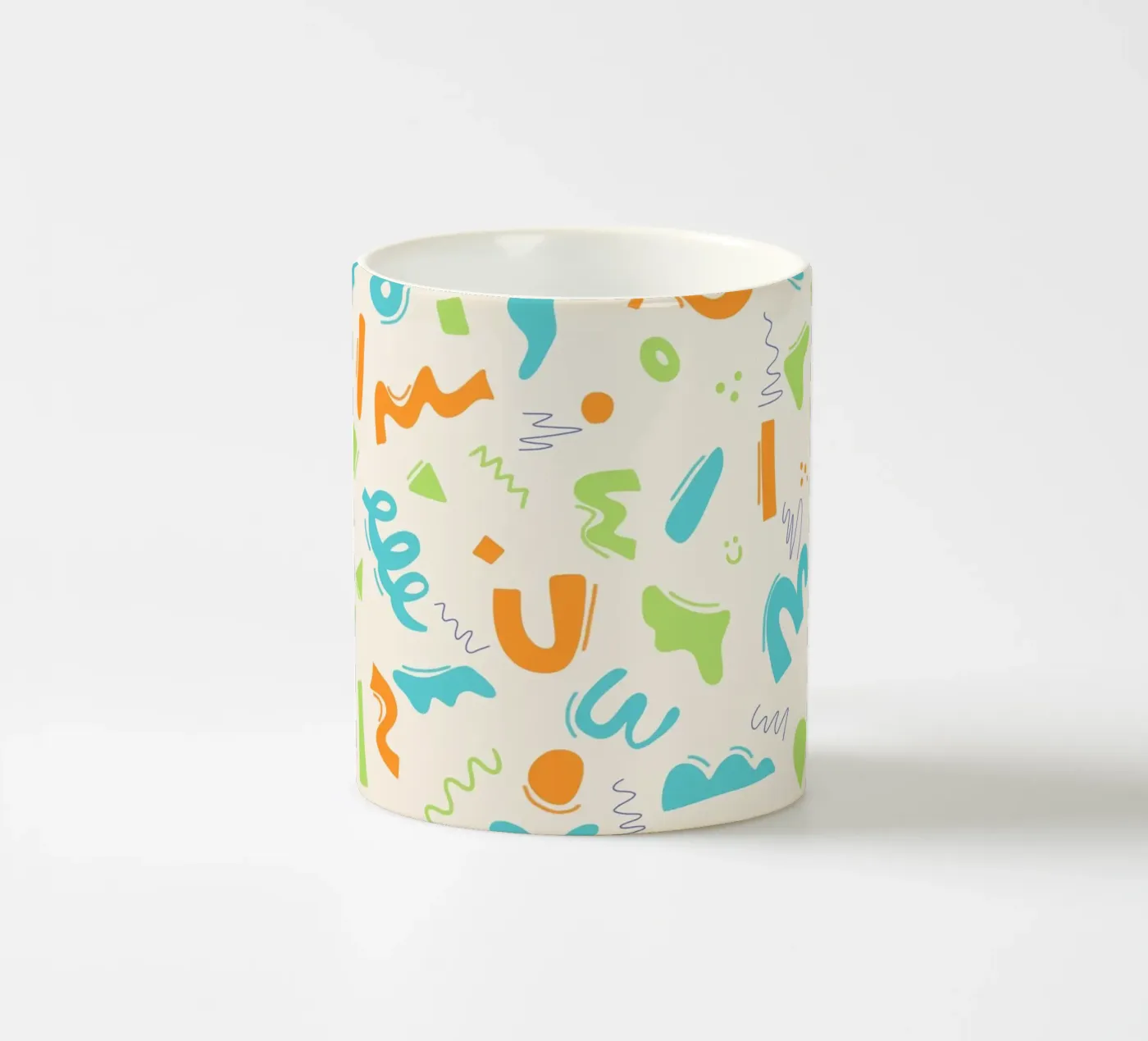 Loop and Motion ceramic mug by nicigabrieldesigns