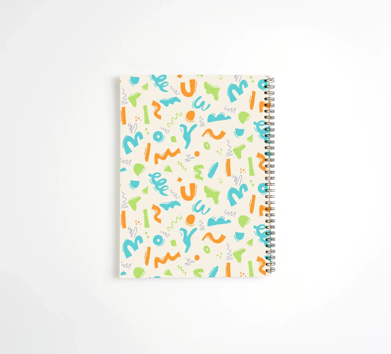 Loop and Motion spiral notebook by nicigabrieldesigns