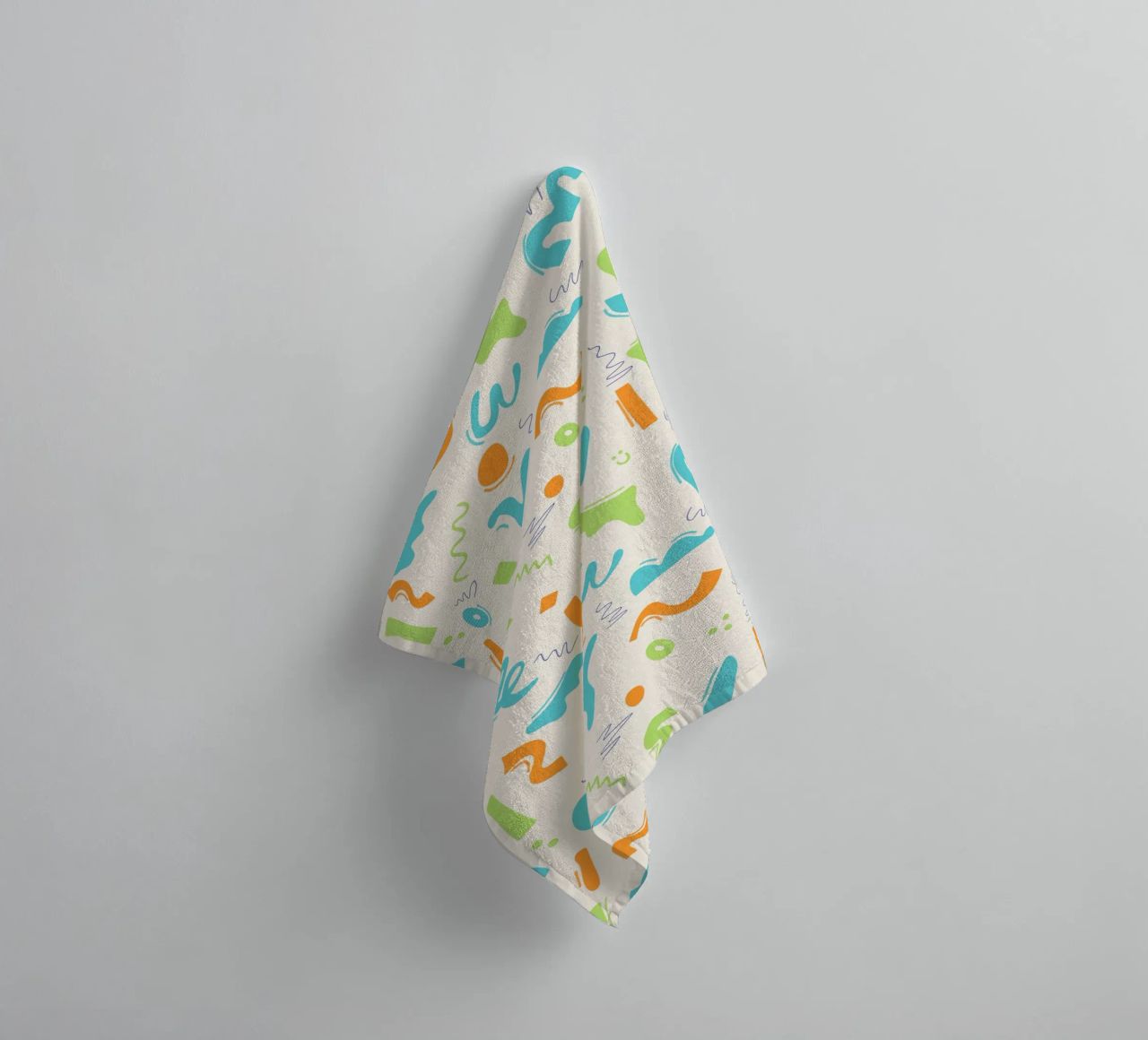 Loop and Motion towel by nicigabrieldesigns