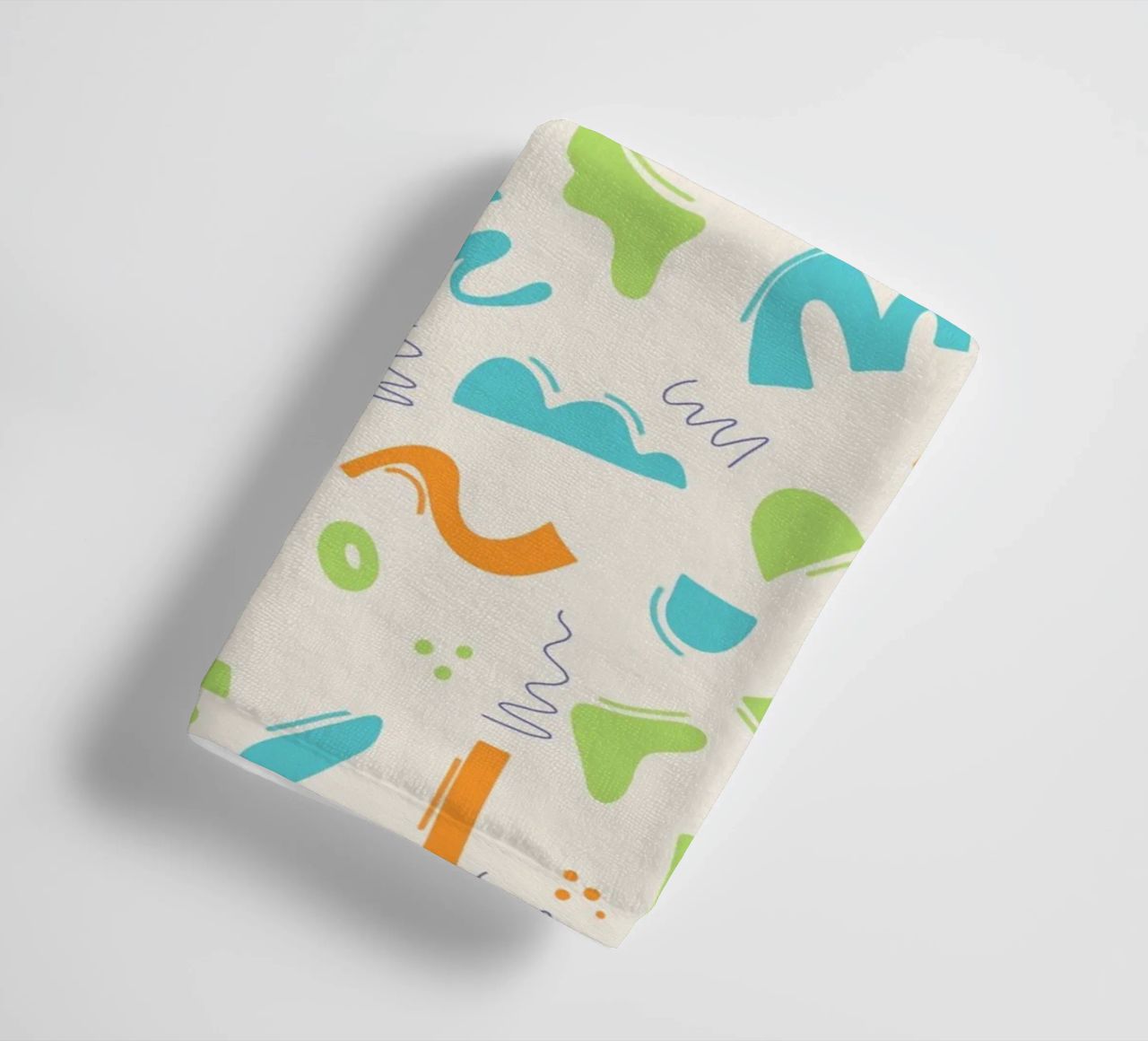 Loop and Motion towel by nicigabrieldesigns
