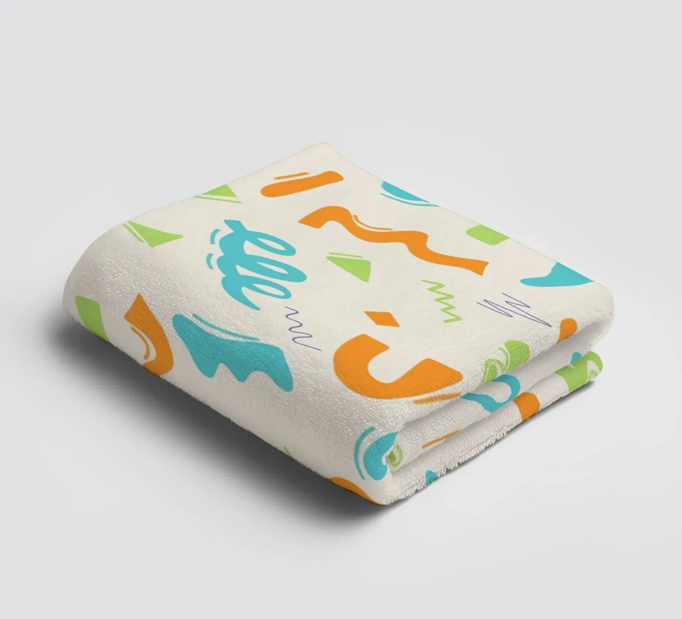 Loop and Motion Handtuch von nicigabrieldesigns