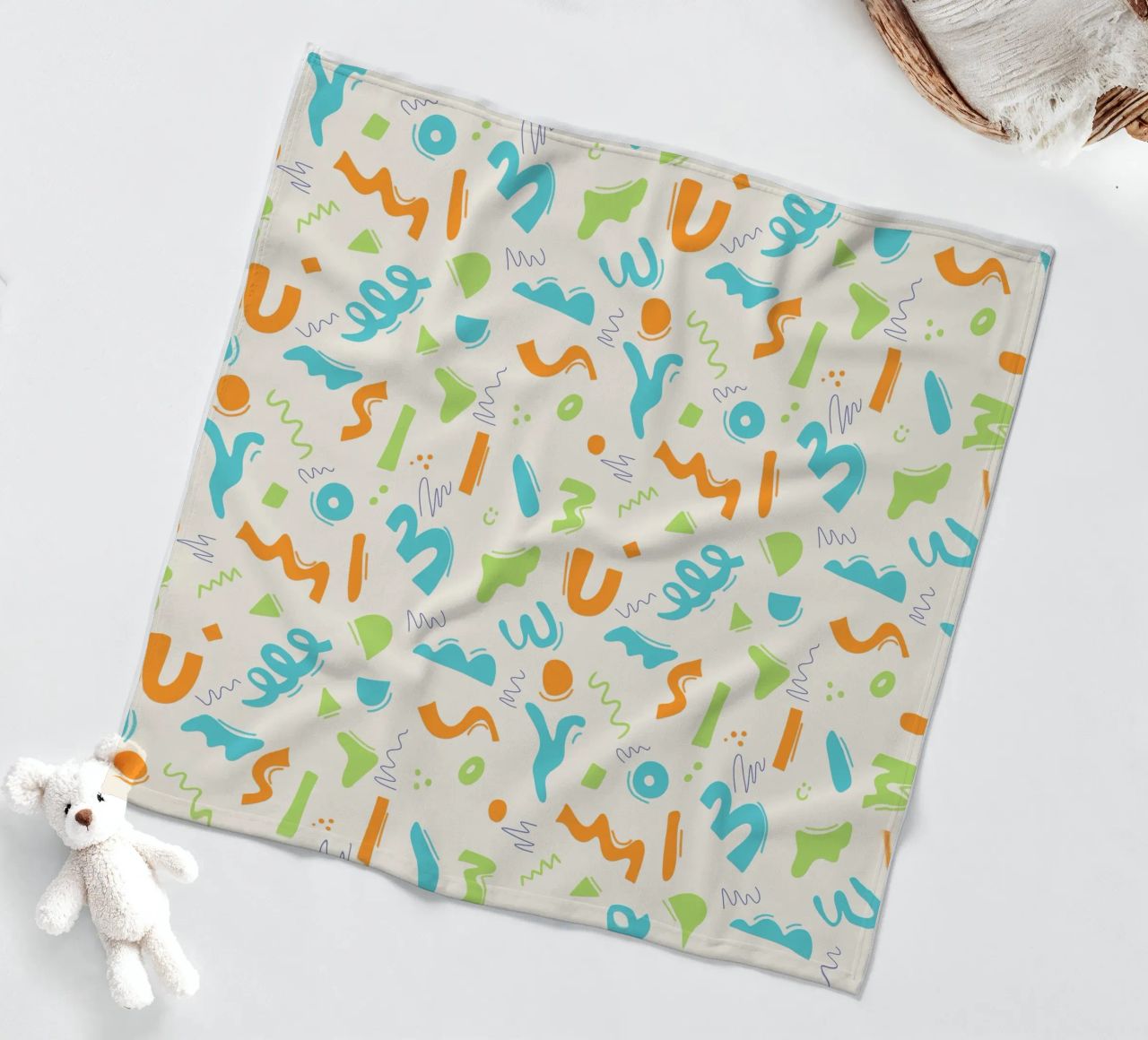 Loop e movimento coperta in pile da nicigabrieldesigns