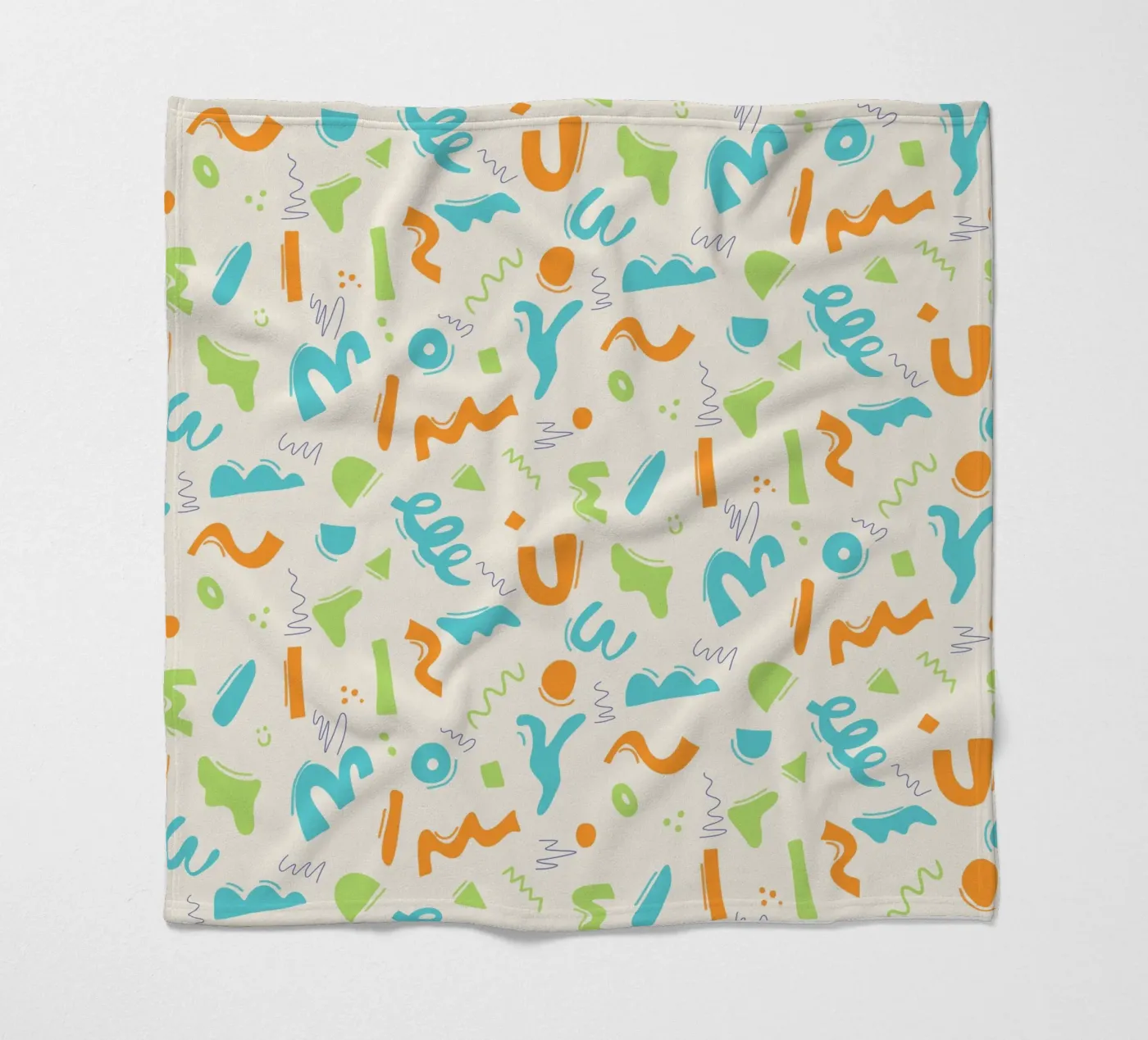 Loop and Motion Fleecedecke von nicigabrieldesigns