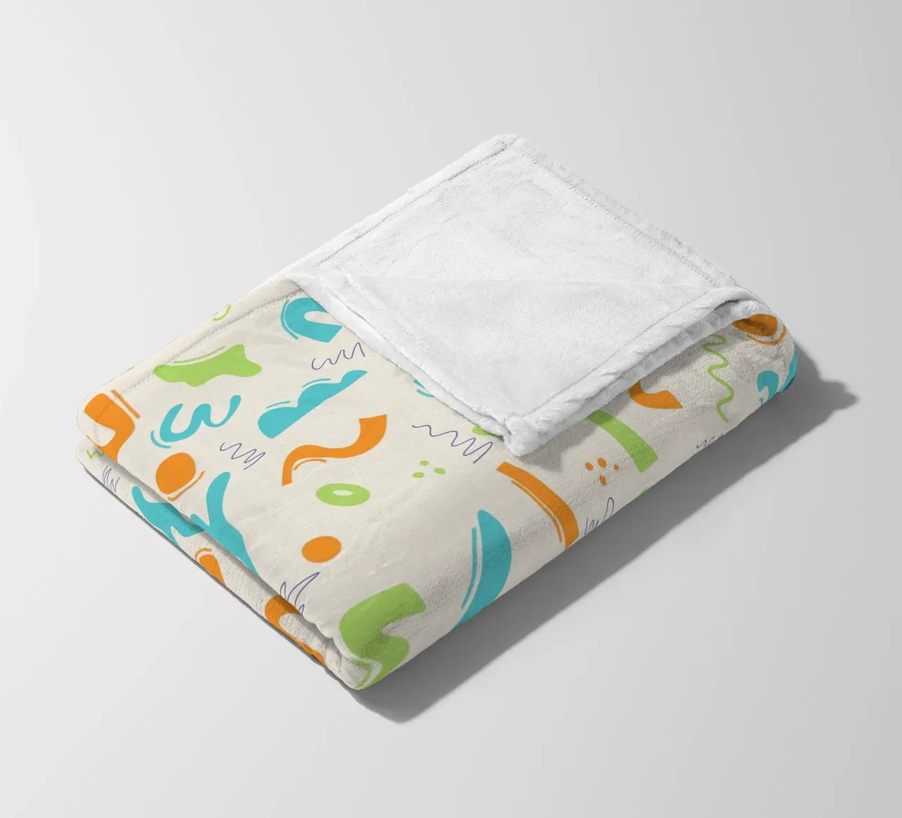 Loop e movimento coperta in pile da nicigabrieldesigns