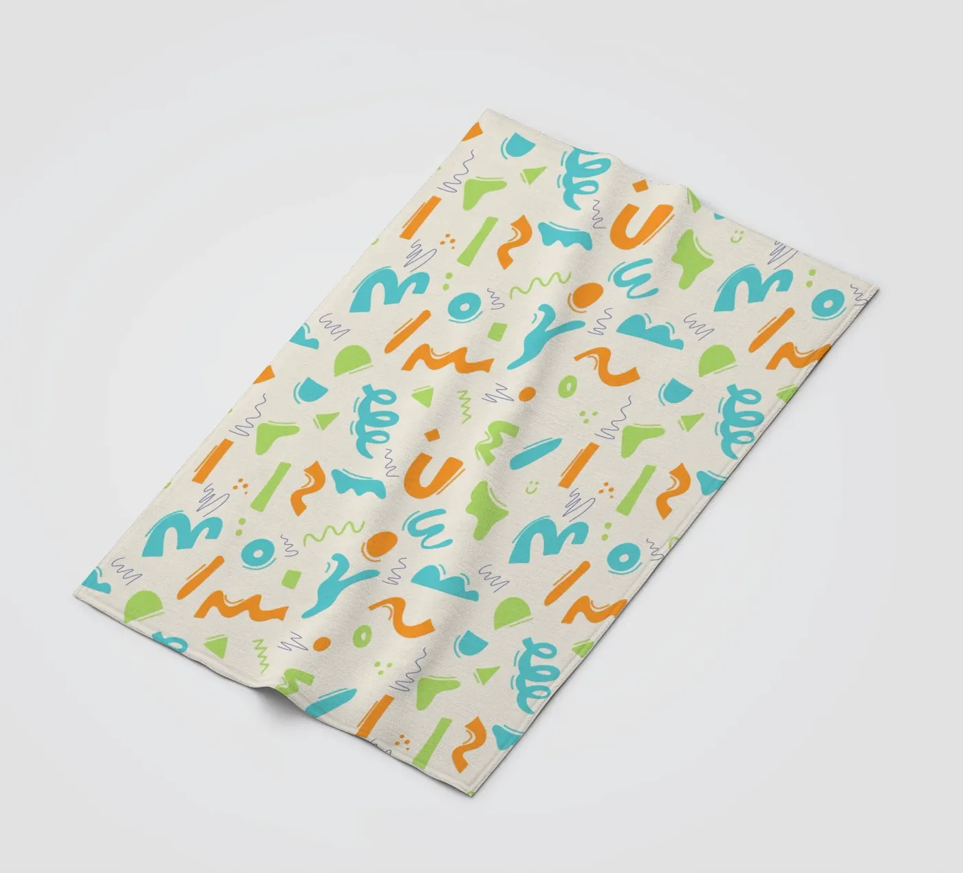 Loop and Motion Fleecedecke von nicigabrieldesigns