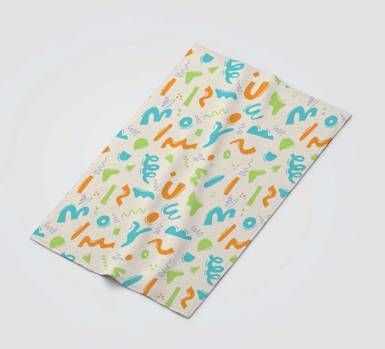 Loop e movimento coperta in pile da nicigabrieldesigns