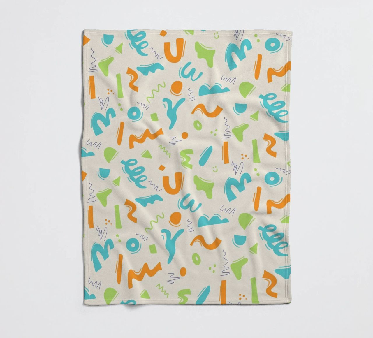 Loop e movimento coperta in pile da nicigabrieldesigns