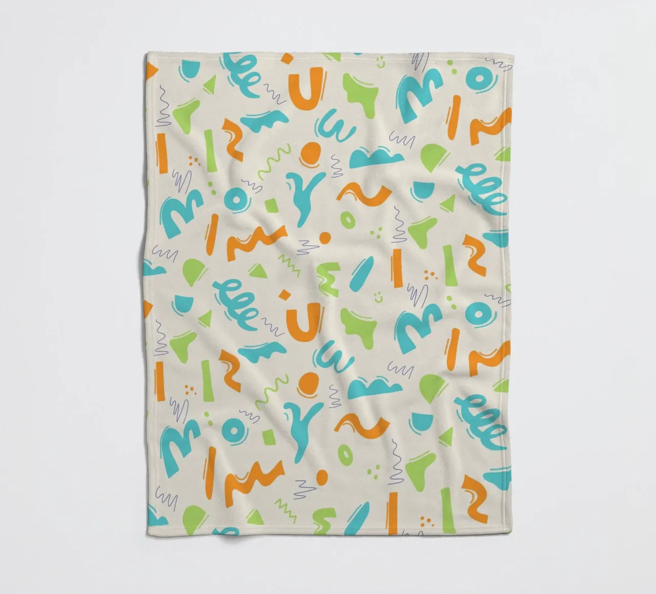 Loop e movimento coperta in pile da nicigabrieldesigns