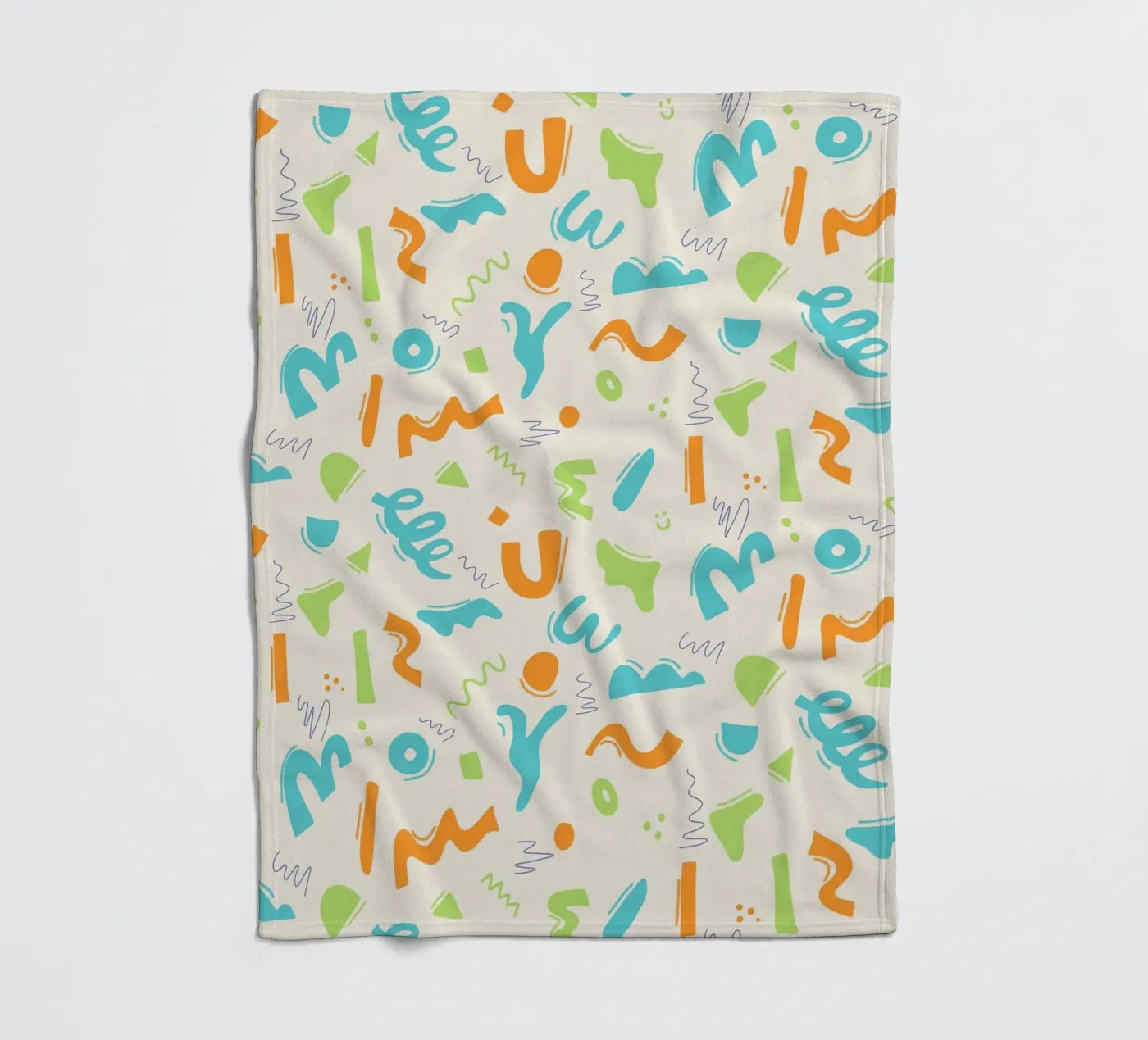 Loop and Motion Fleecedecke von nicigabrieldesigns