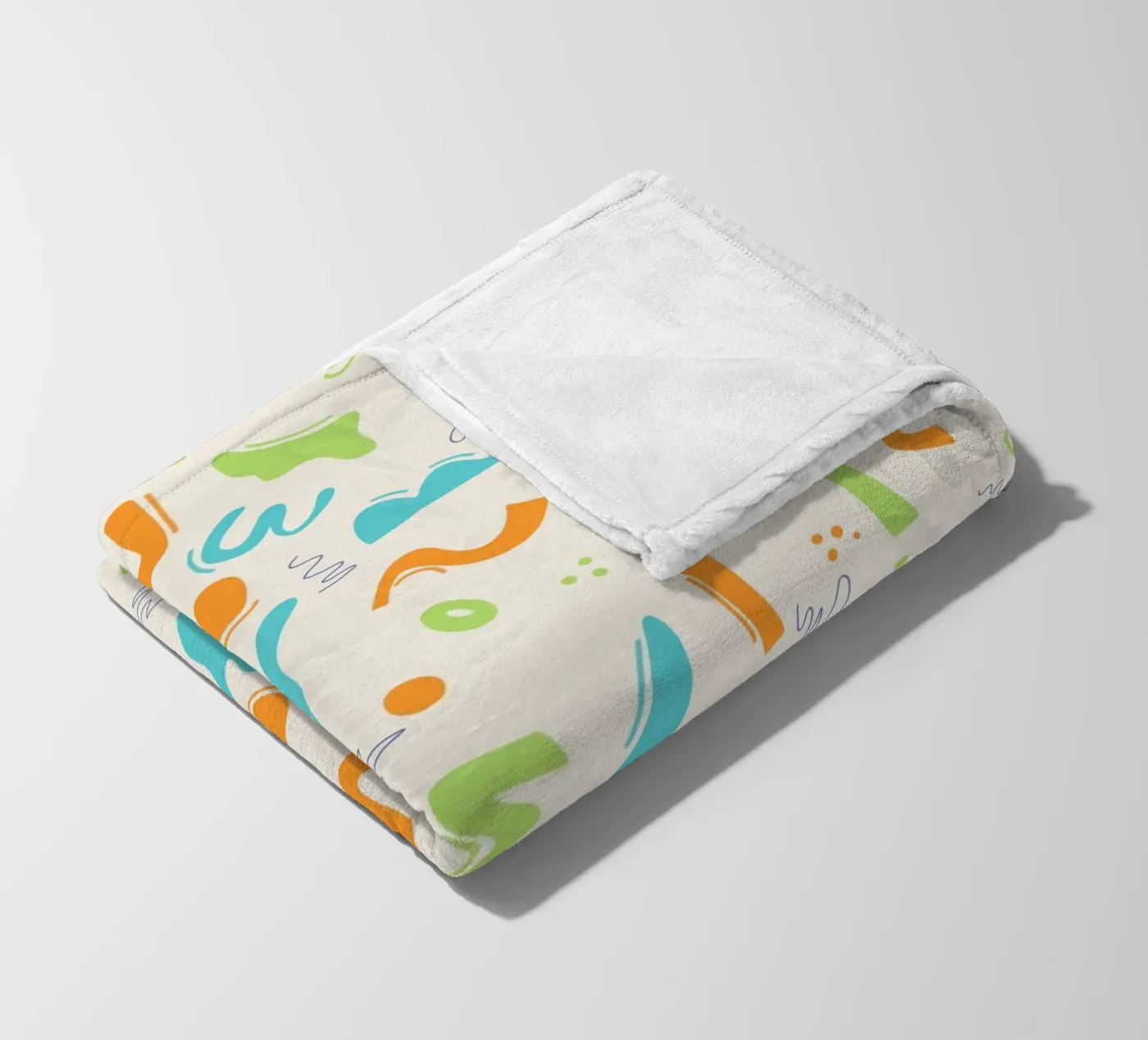 Loop and Motion Fleecedecke von nicigabrieldesigns