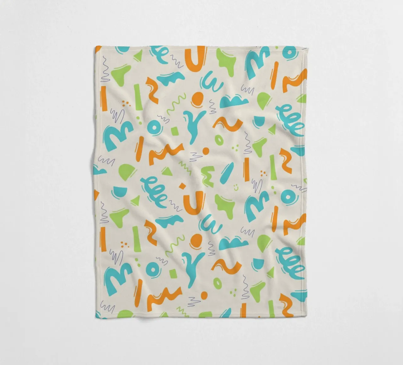 Loop e movimento coperta in pile da nicigabrieldesigns