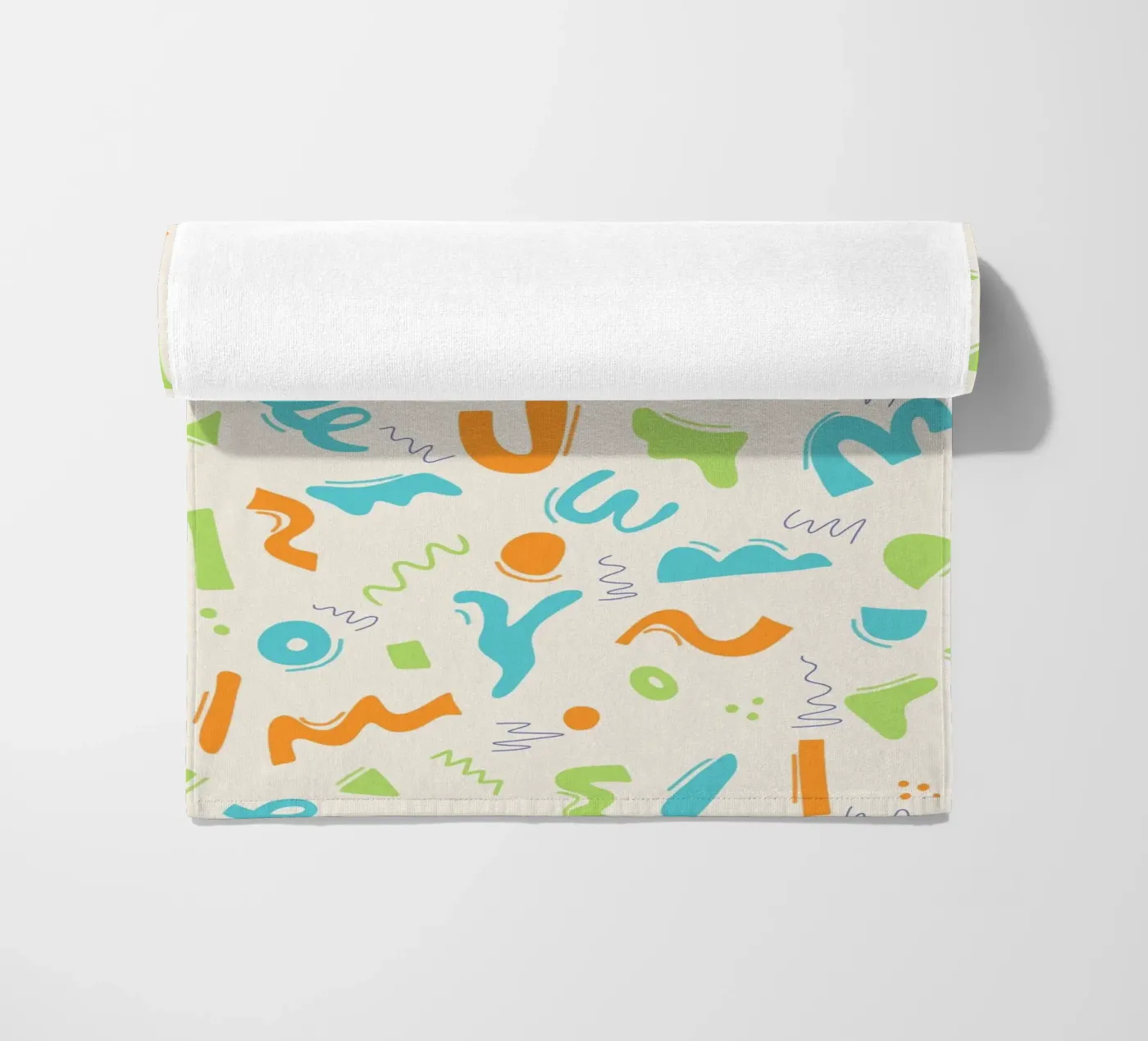 Loop and Motion beach towel by nicigabrieldesigns