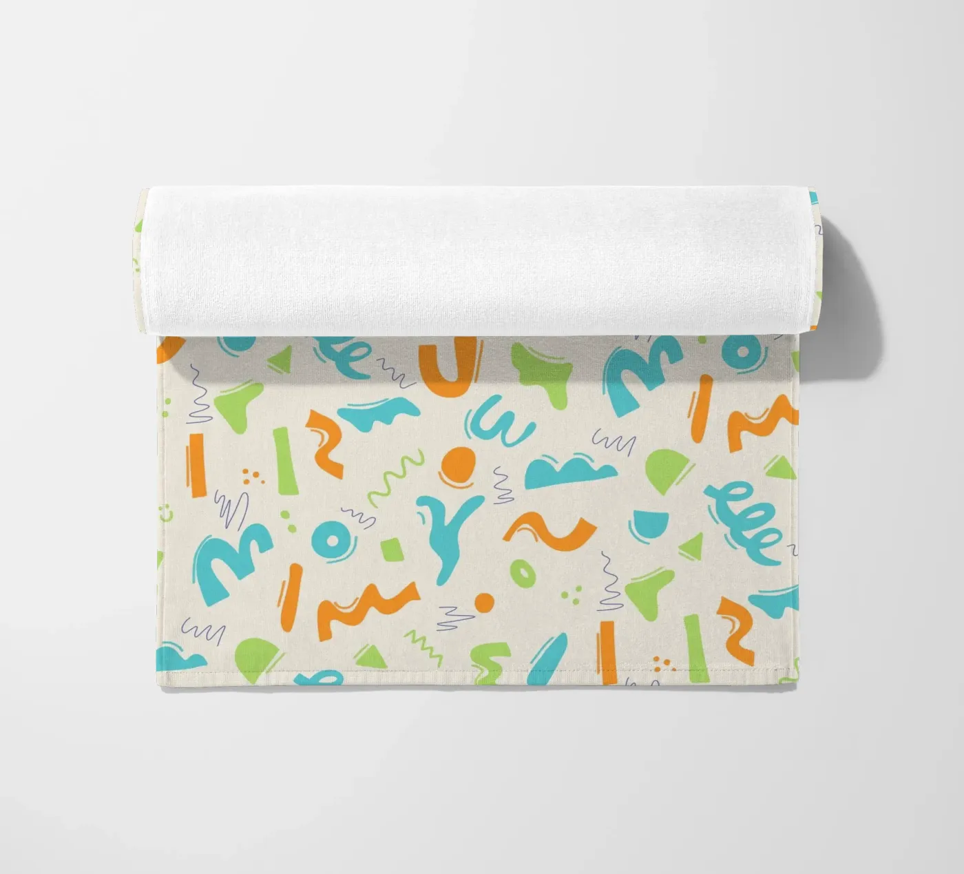 Loop and Motion beach towel by nicigabrieldesigns