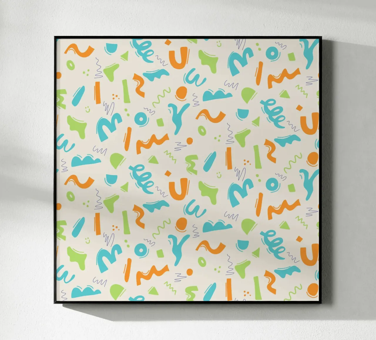 Schleife und Bewegung Acryl-Glas von nicigabrieldesigns