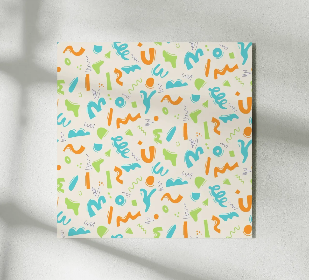 Schleife und Bewegung Acryl-Glas von nicigabrieldesigns