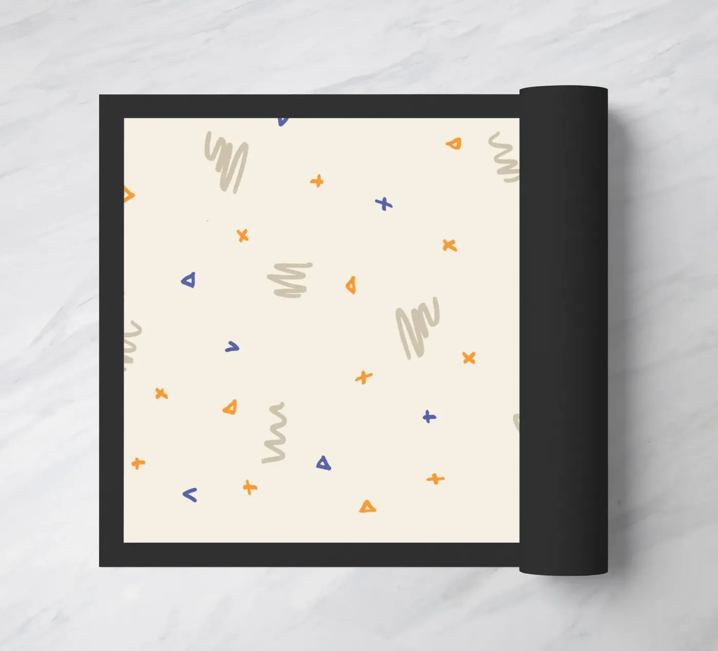 Scattered Harmony doormat by nicigabrieldesigns