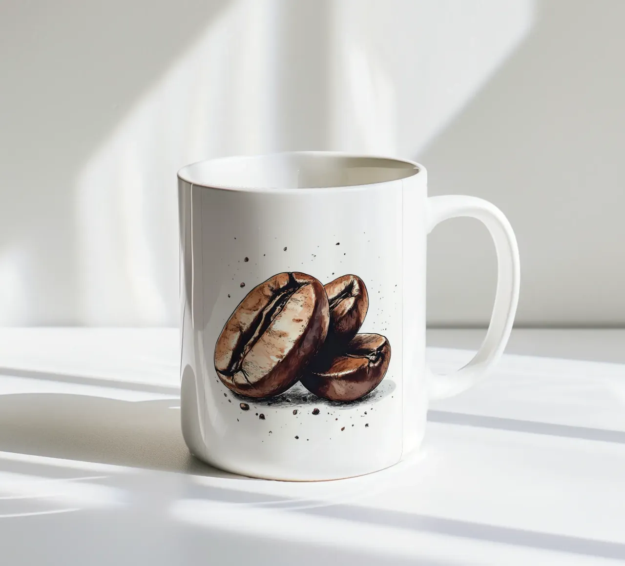 café mug en céramique de Erika C White