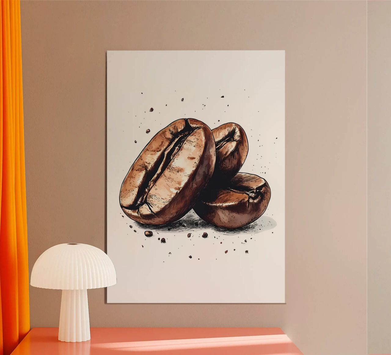 caffè alluminio dibond da Erika C White