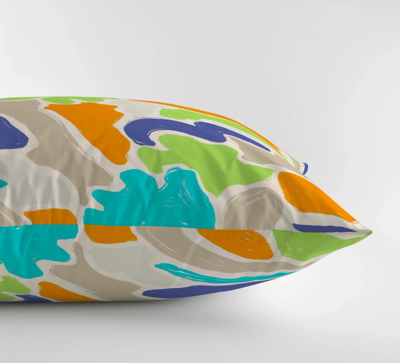 Tangled Shapes decorative cushion by nicigabrieldesigns