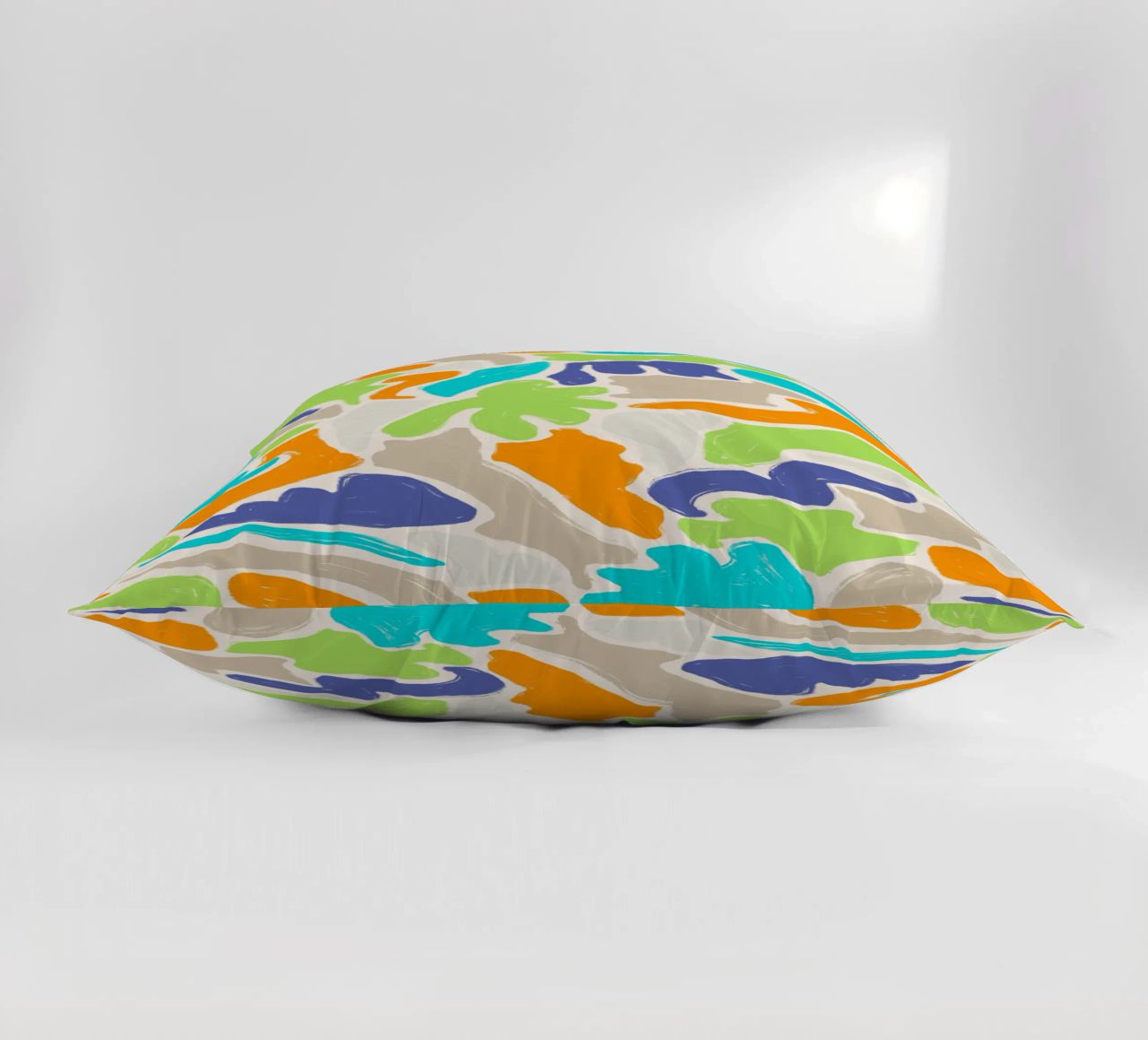 Tangled Shapes decorative cushion by nicigabrieldesigns