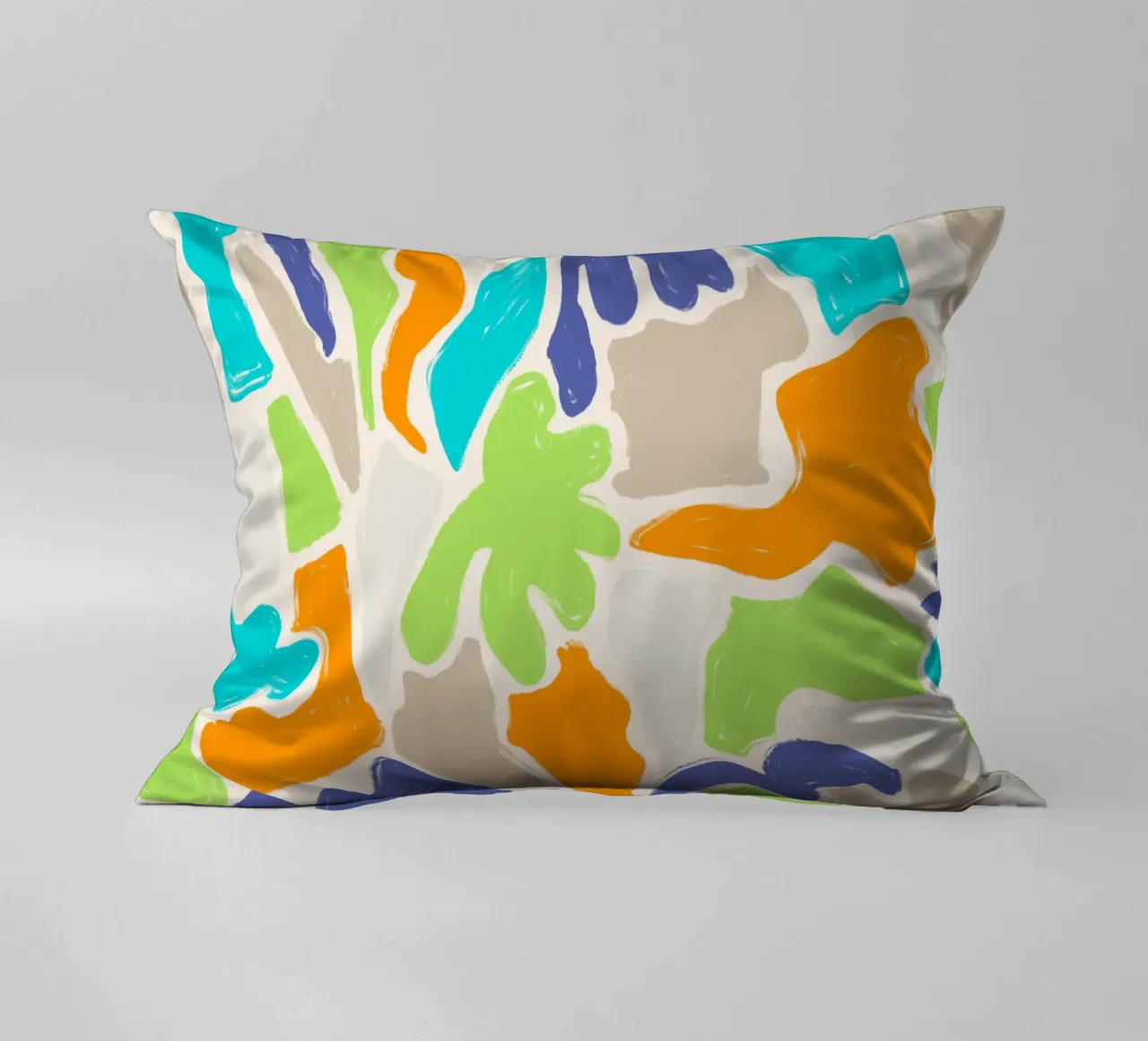 Tangled Shapes decorative cushion by nicigabrieldesigns