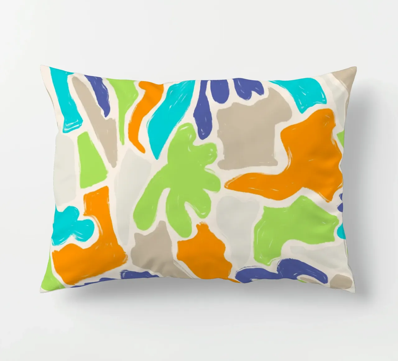 Tangled Shapes decorative cushion by nicigabrieldesigns