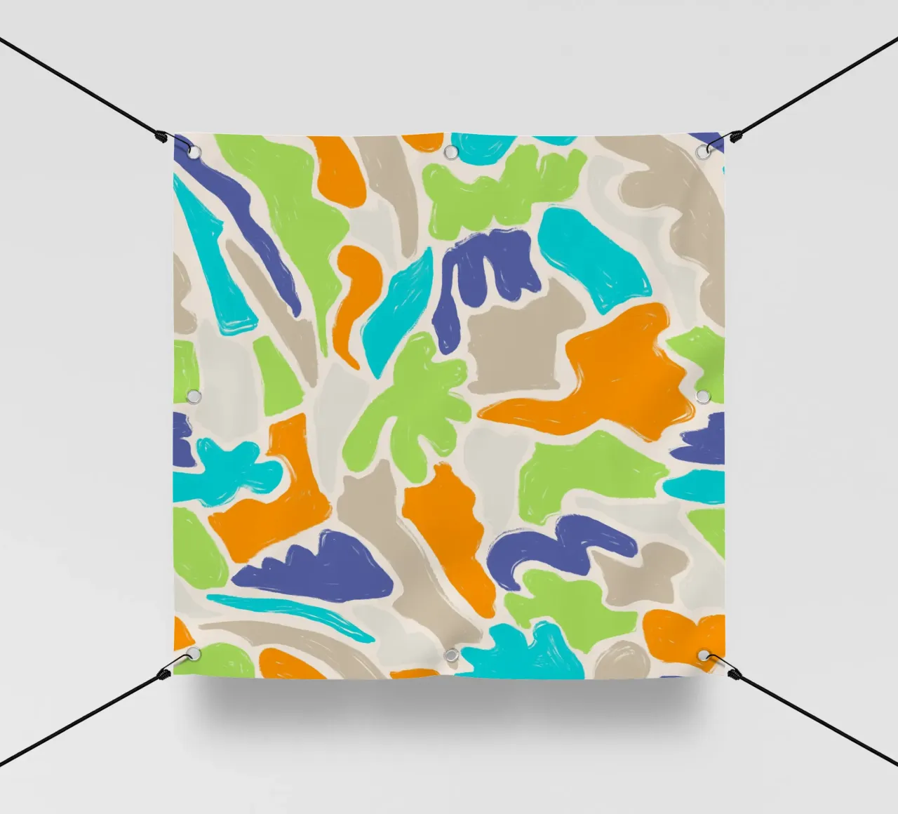 Forme aggrovigliate telo in pvc da nicigabrieldesigns