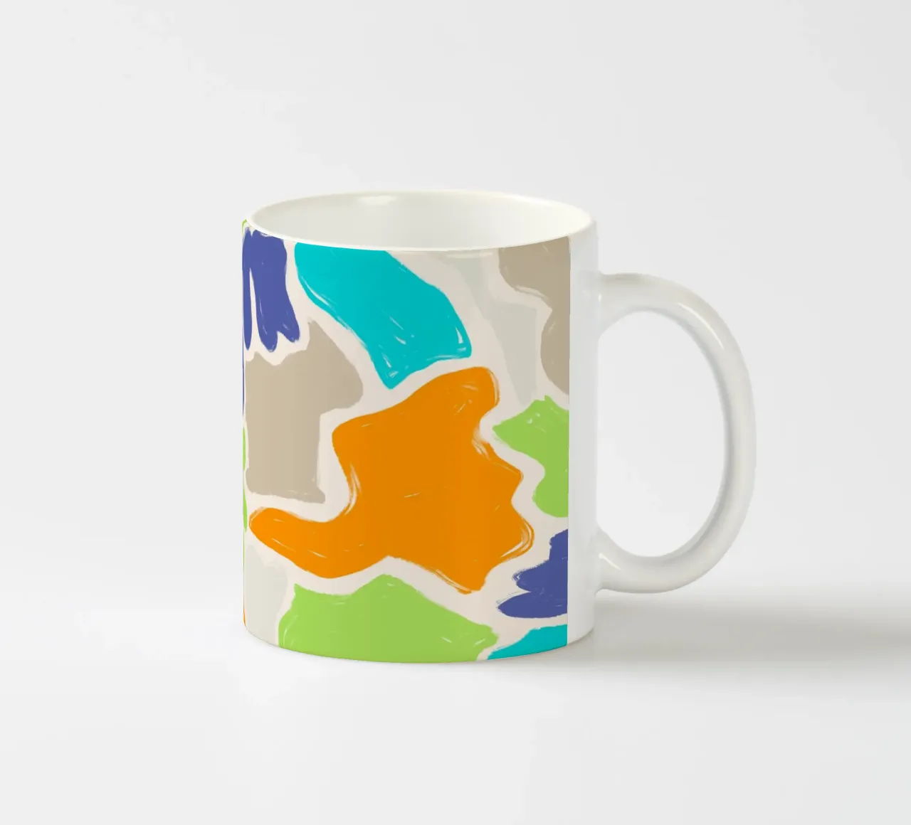 Verworrene Formen Keramik Tasse von nicigabrieldesigns