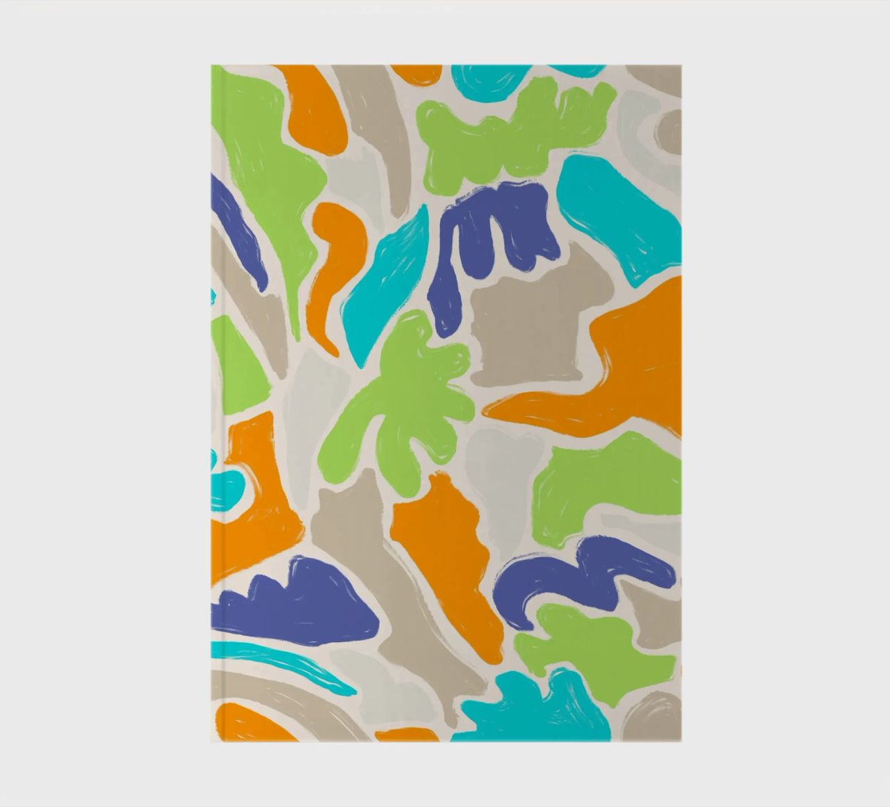 Tangled Shapes notebook by nicigabrieldesigns