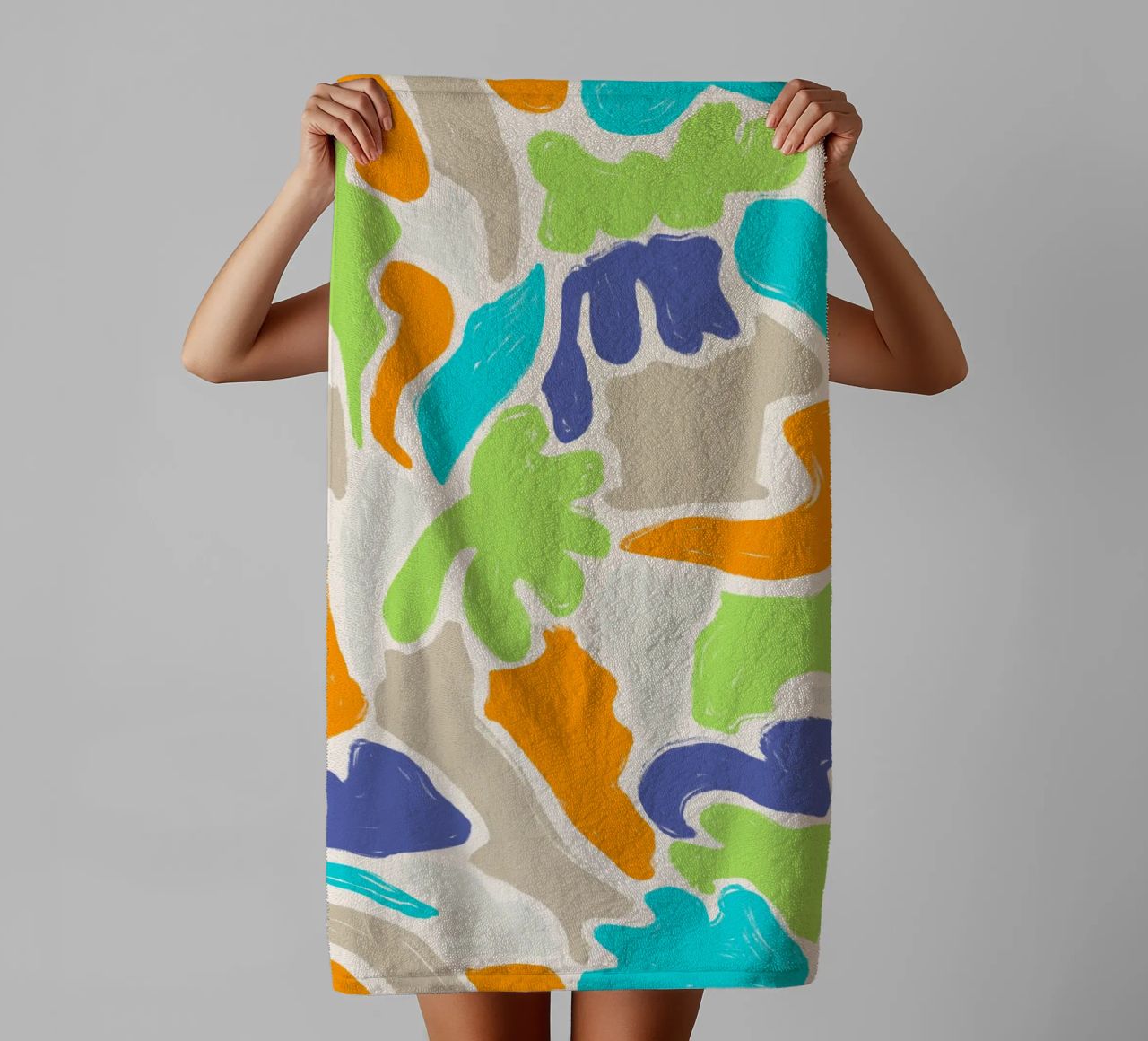 Forme aggrovigliate asciugamano da bagno da nicigabrieldesigns