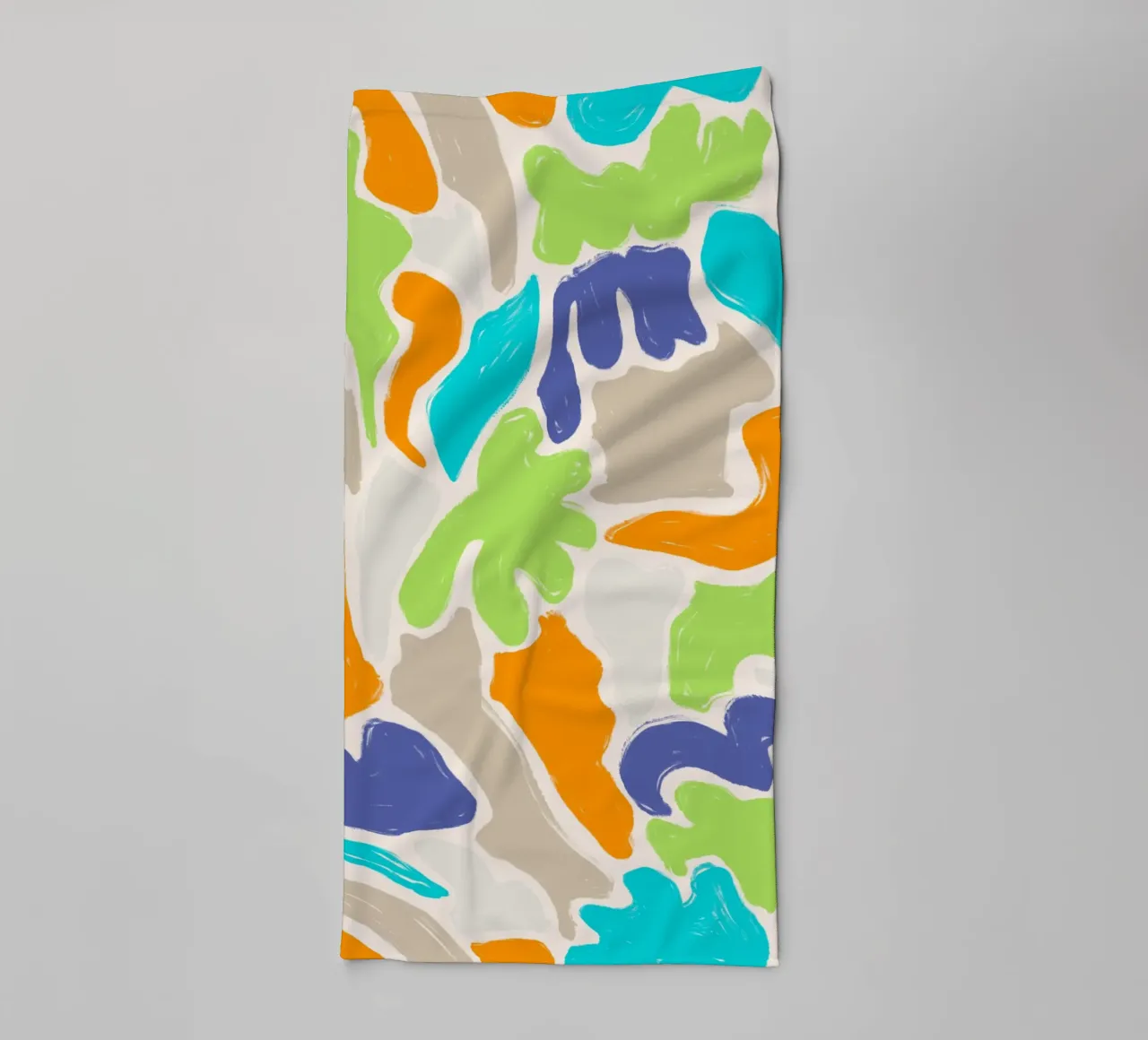 Tangled Shapes towel by nicigabrieldesigns