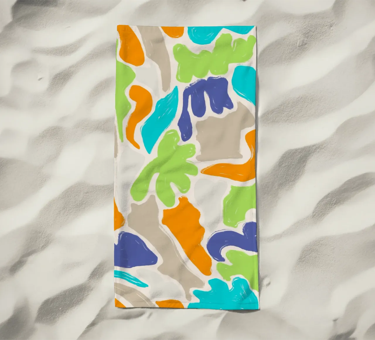 Forme aggrovigliate telo mare da nicigabrieldesigns