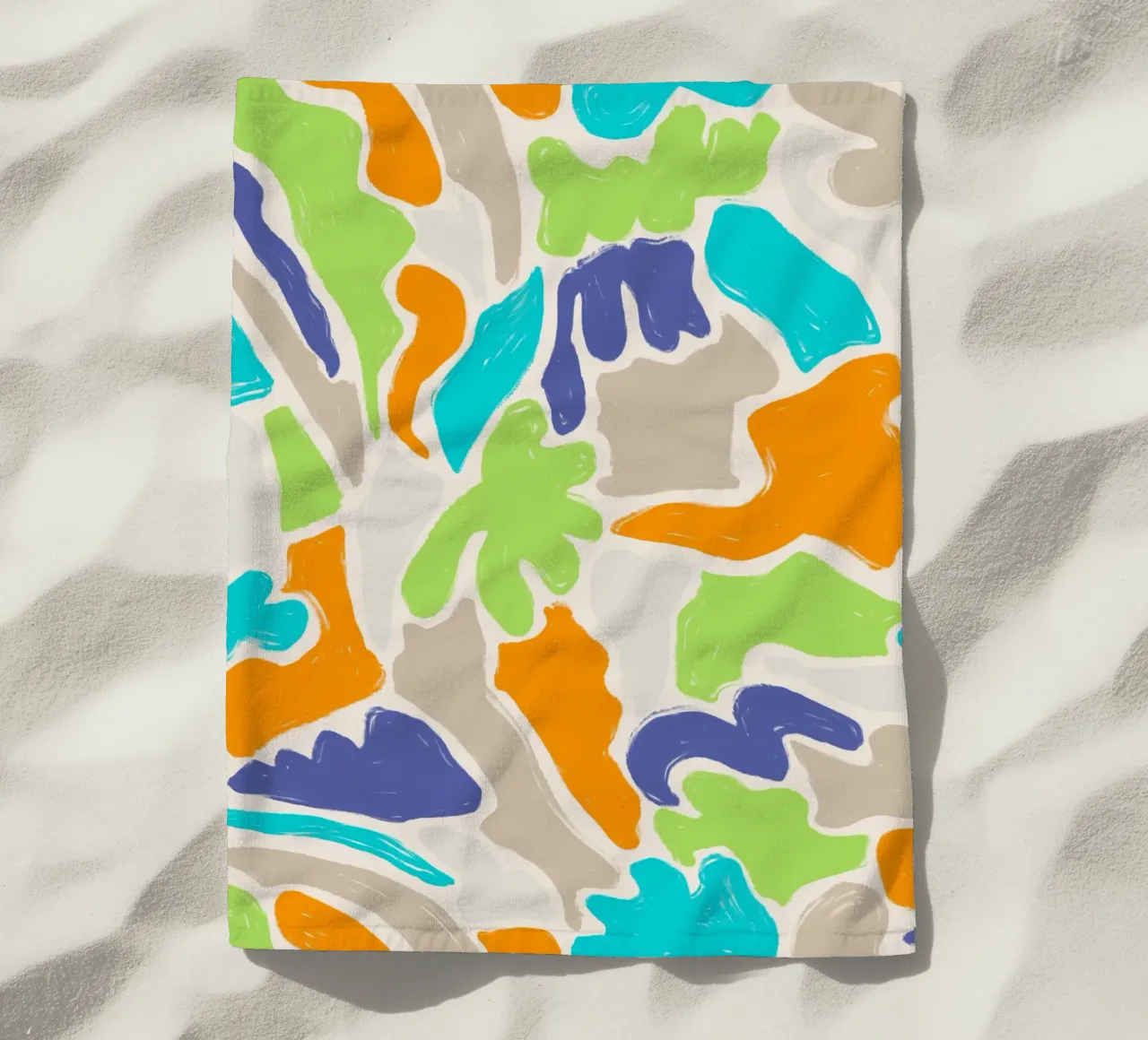 Forme aggrovigliate telo mare da nicigabrieldesigns